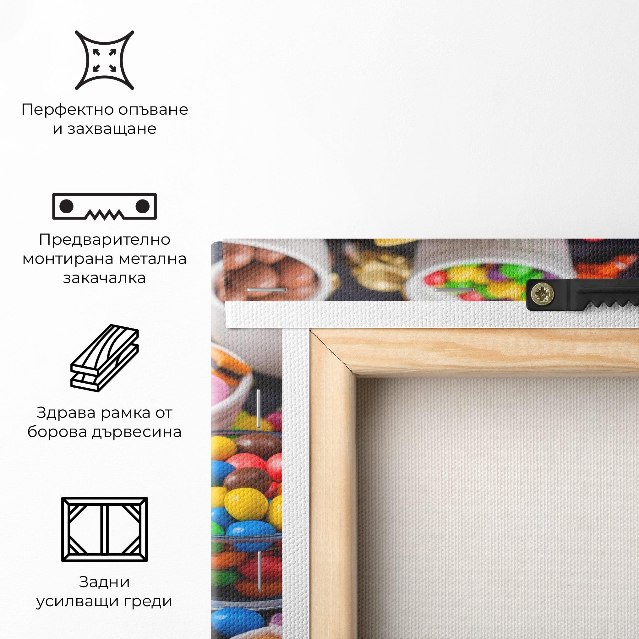 Картина на платно Lollipop Candies mockup 5