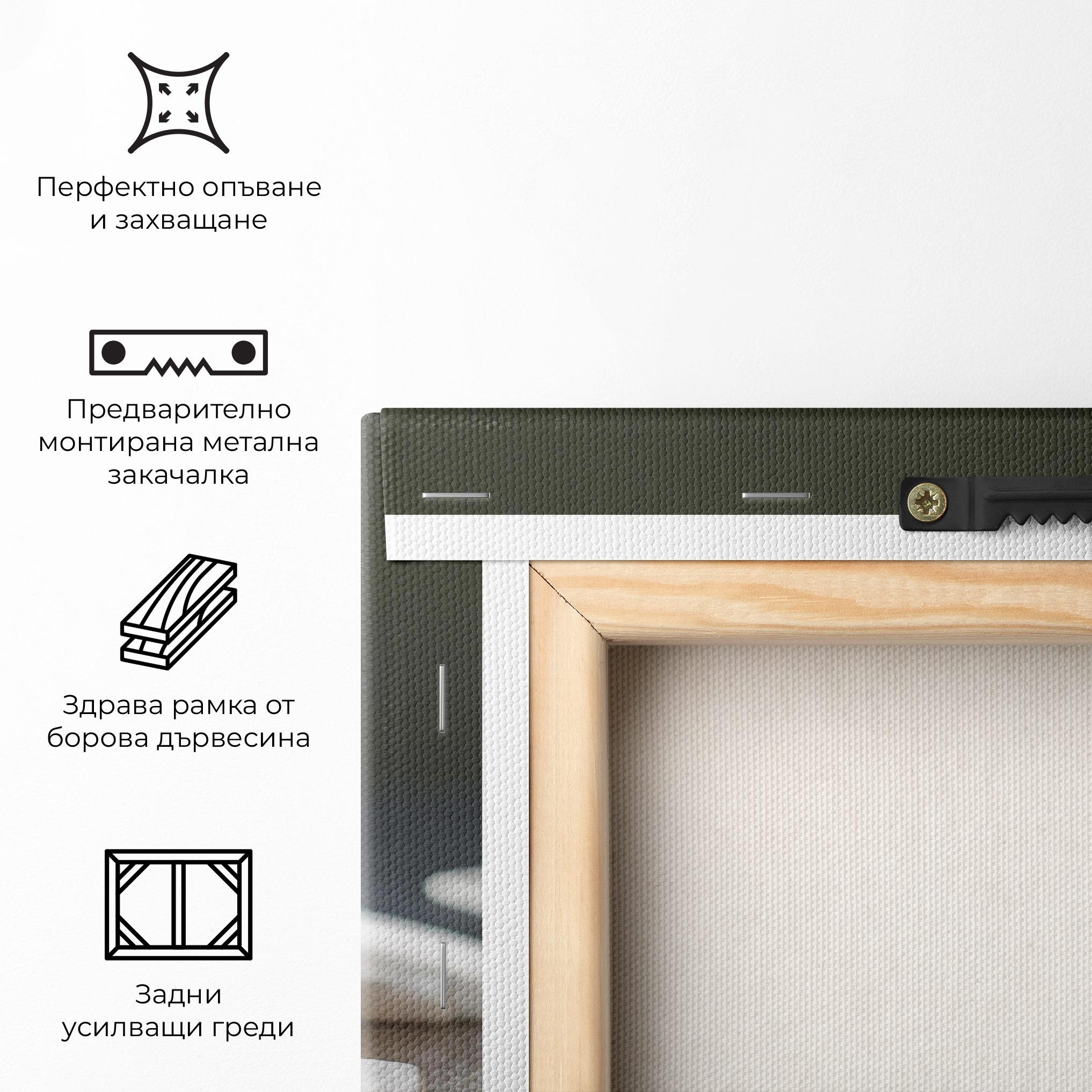 Картина на платно Marshmallow Cake mockup 5