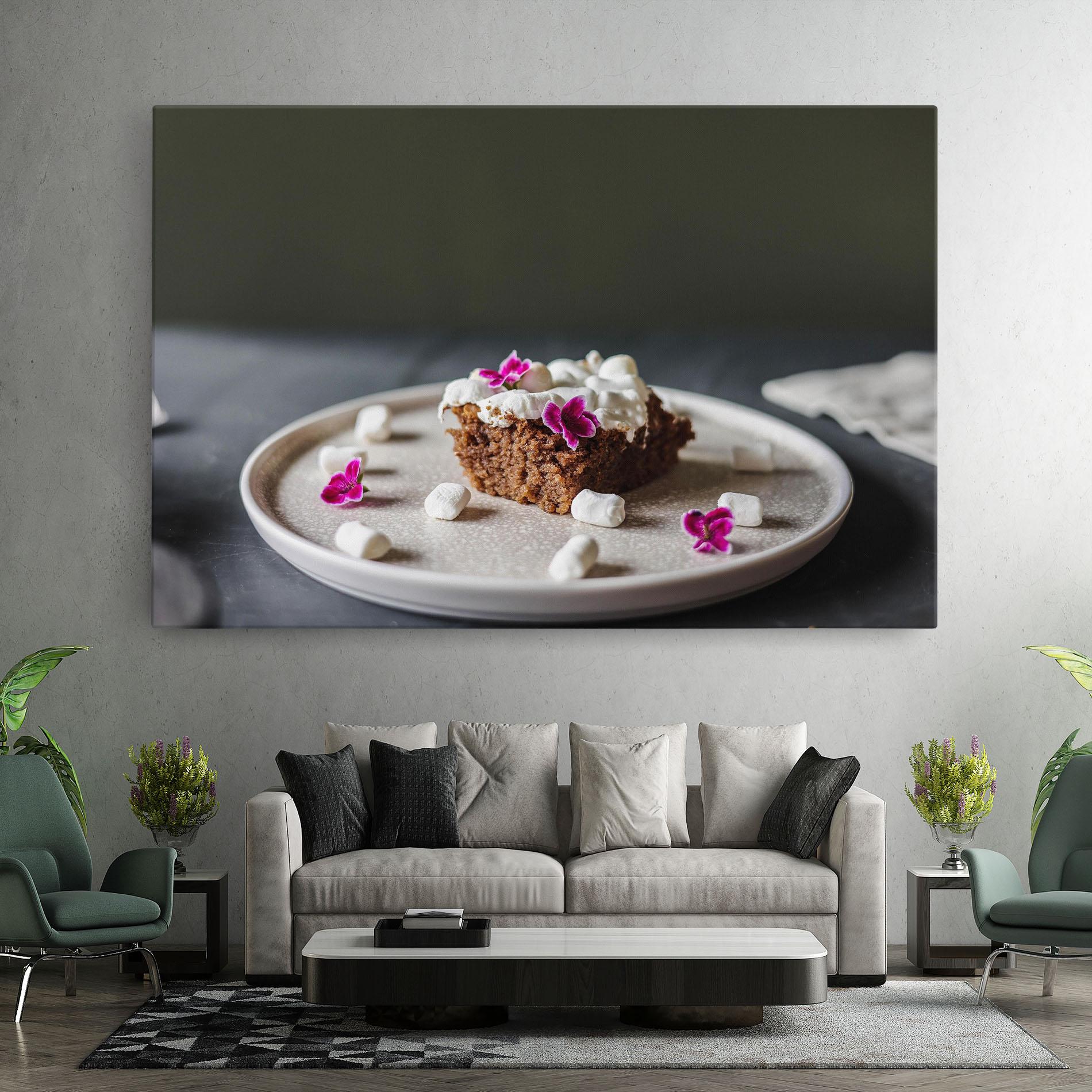 Картина на платно Marshmallow Cake mockup 7