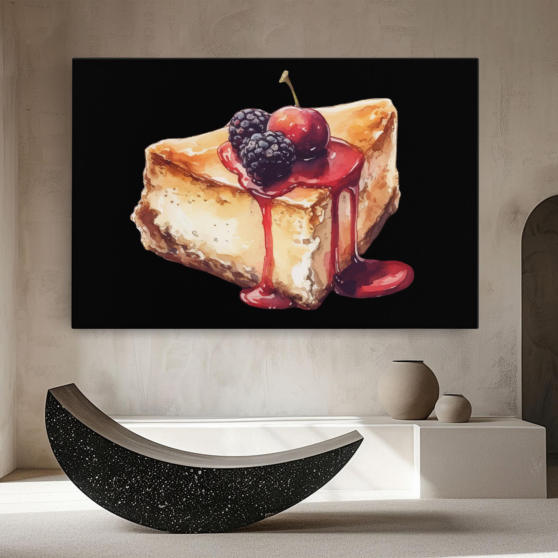 Картина на платно Berries Pie mockup 8