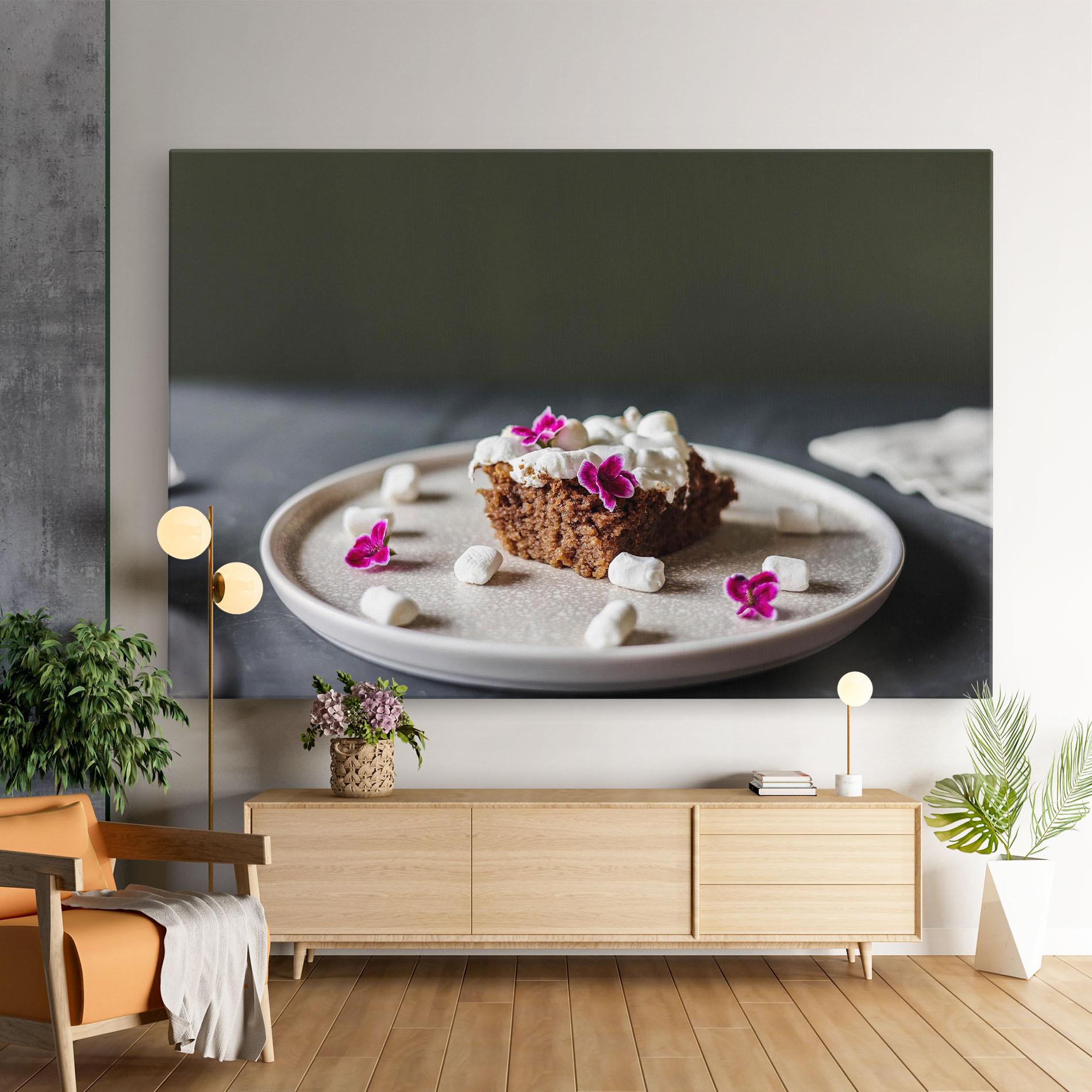 Картина на платно Marshmallow Cake mockup 9