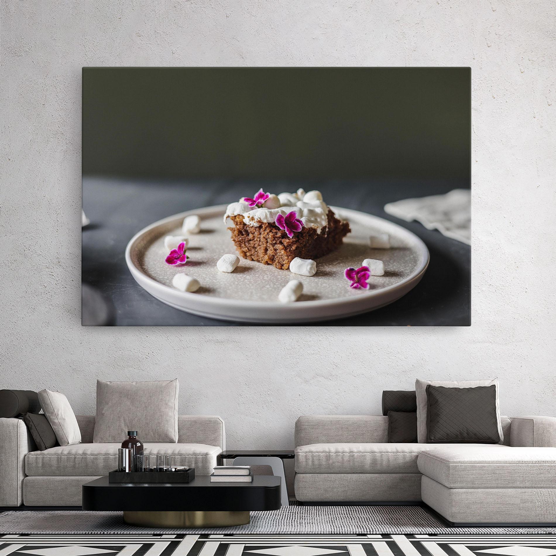 Картина на платно Marshmallow Cake mockup 2