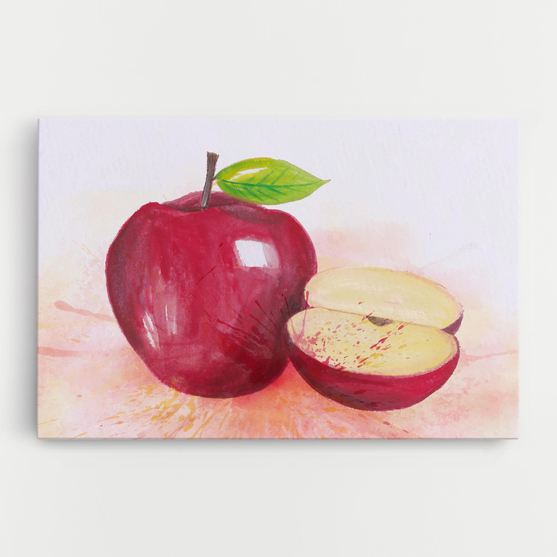 Картина на платно Apple Art mockup 0