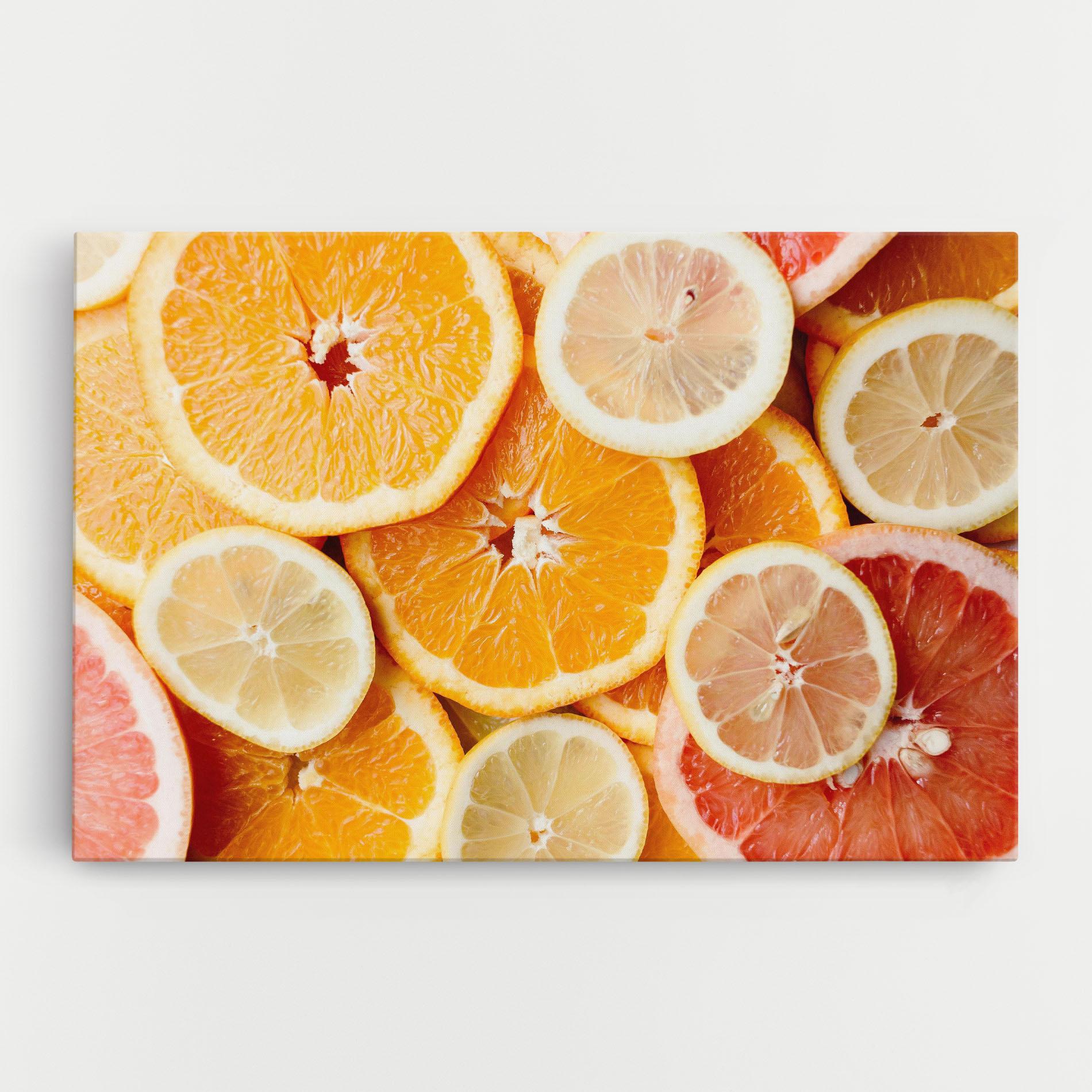 Картина на платно Citrus Fruits mockup 0
