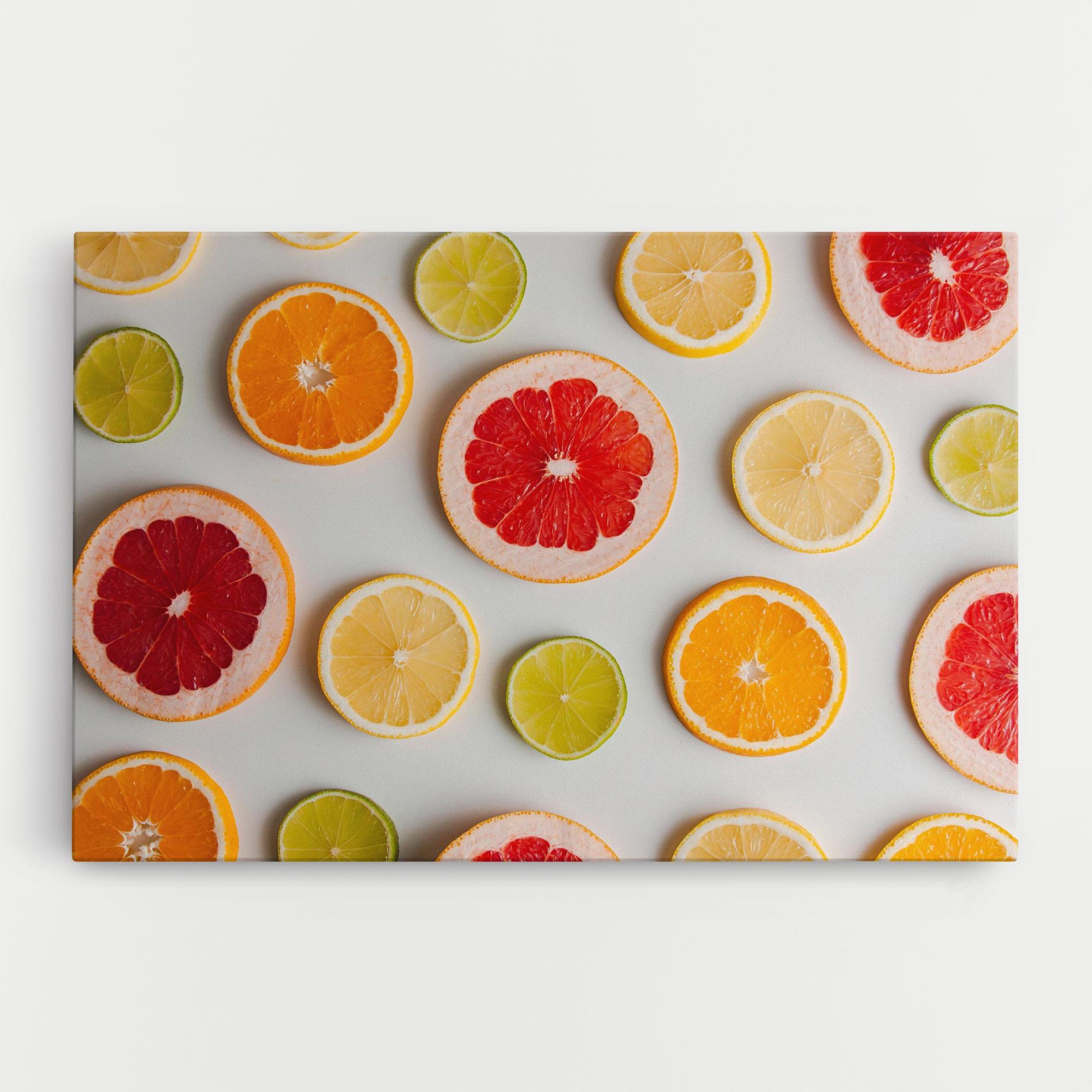 Картина на платно Grapefruit Mix mockup 0