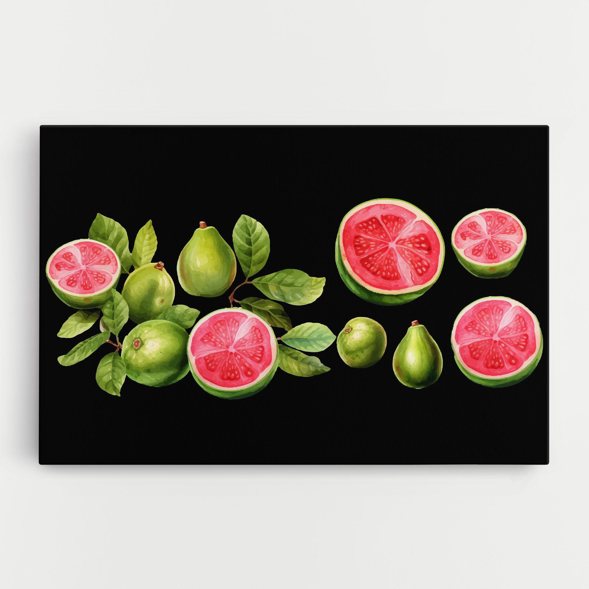 Картина на платно Green Fruit mockup 0