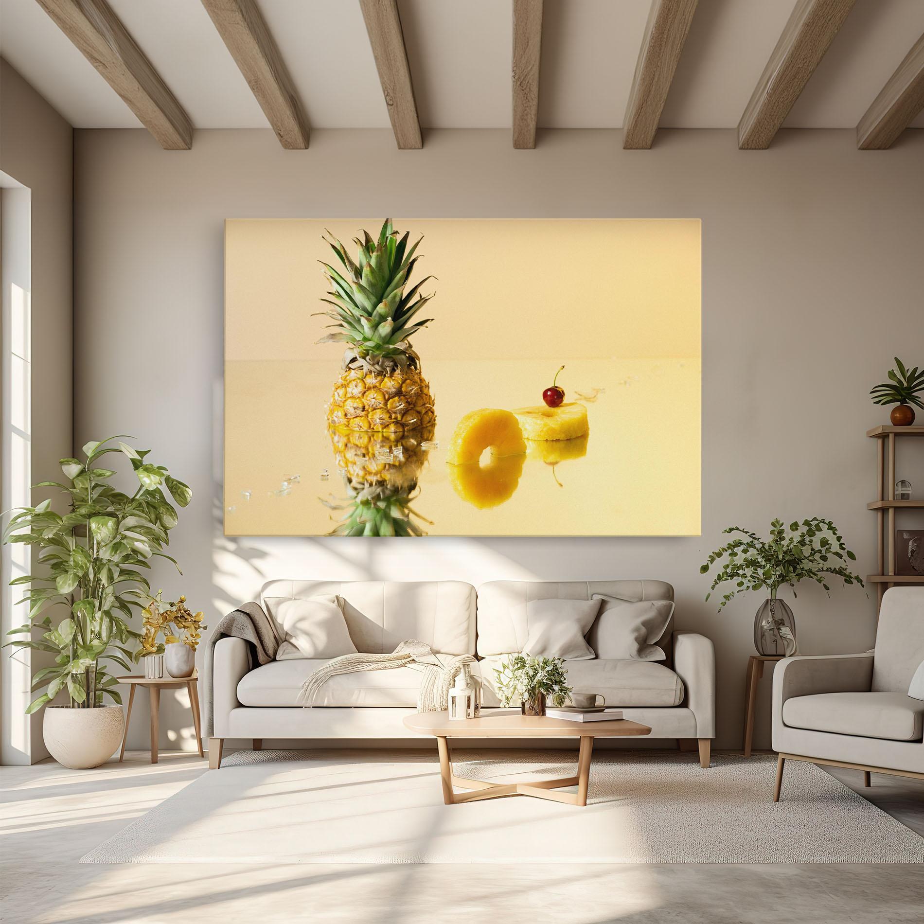 Картина на платно Cut Pineapple mockup 6