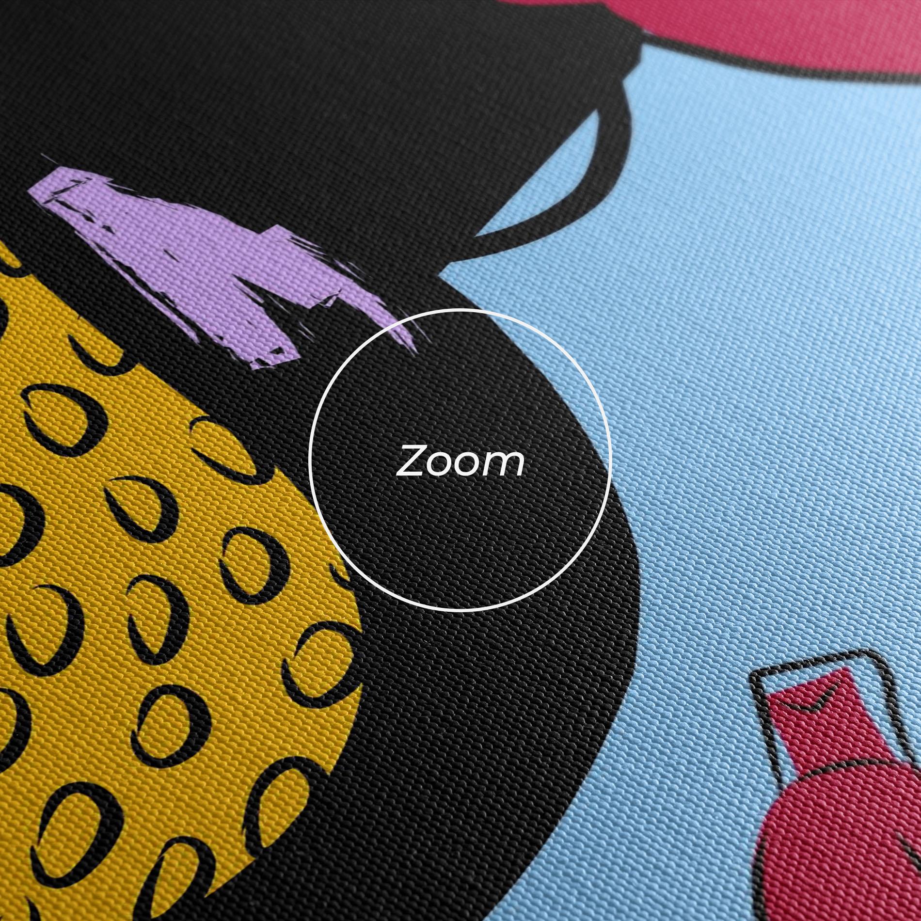 Картина на платно Colorful Fruits mockup 3