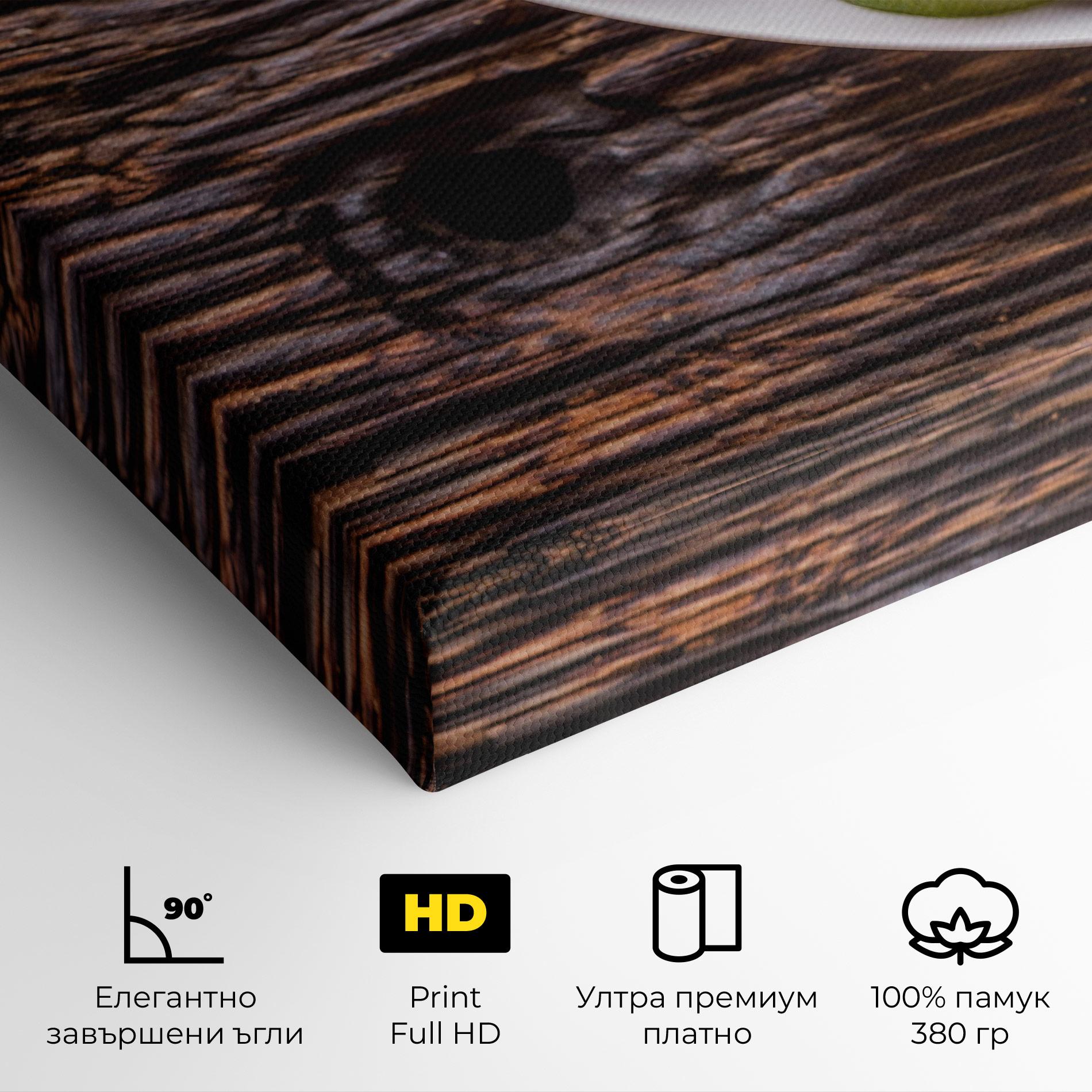 Картина на платно Fresh Fruit Salad mockup 4