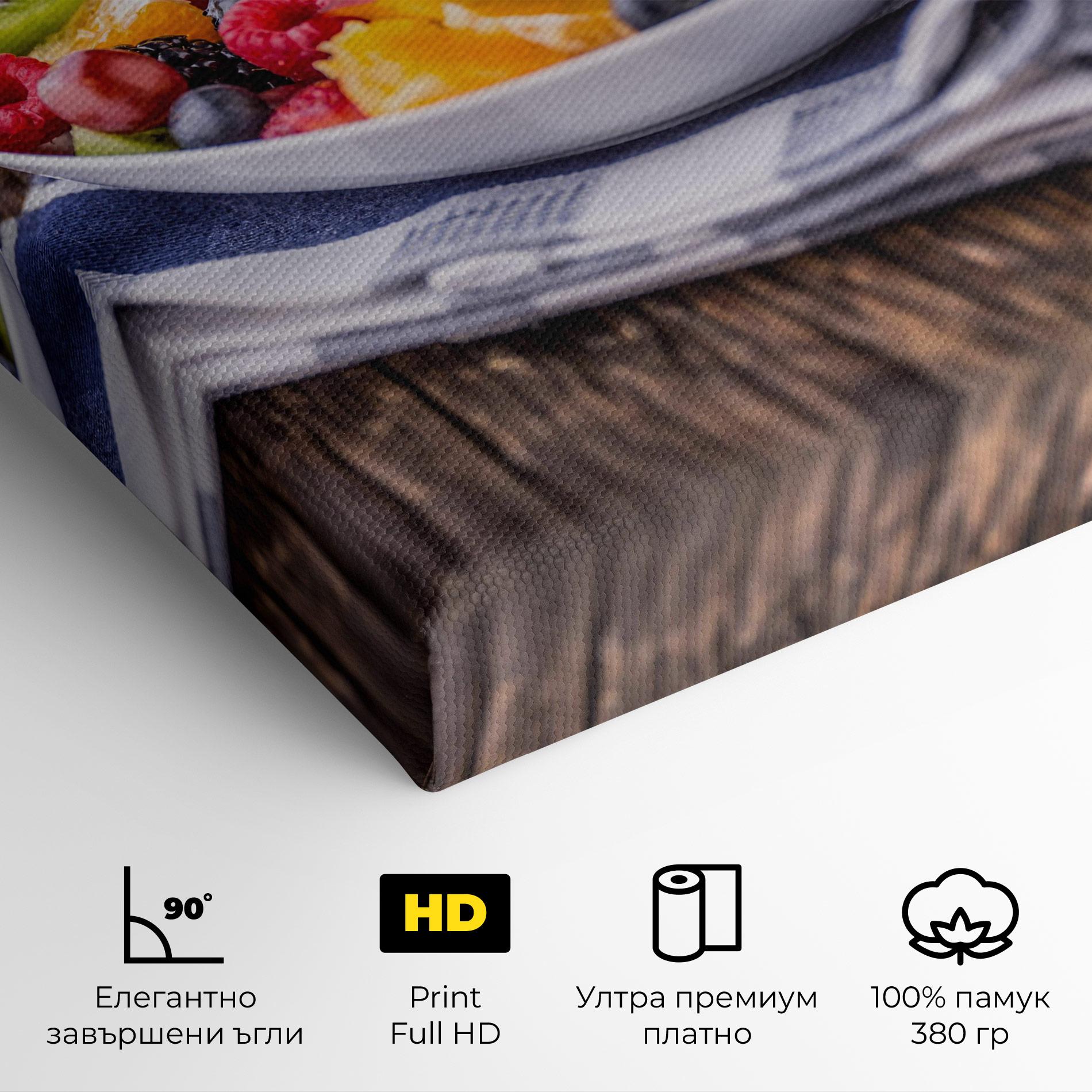 Картина на платно Fruit Salad mockup 4