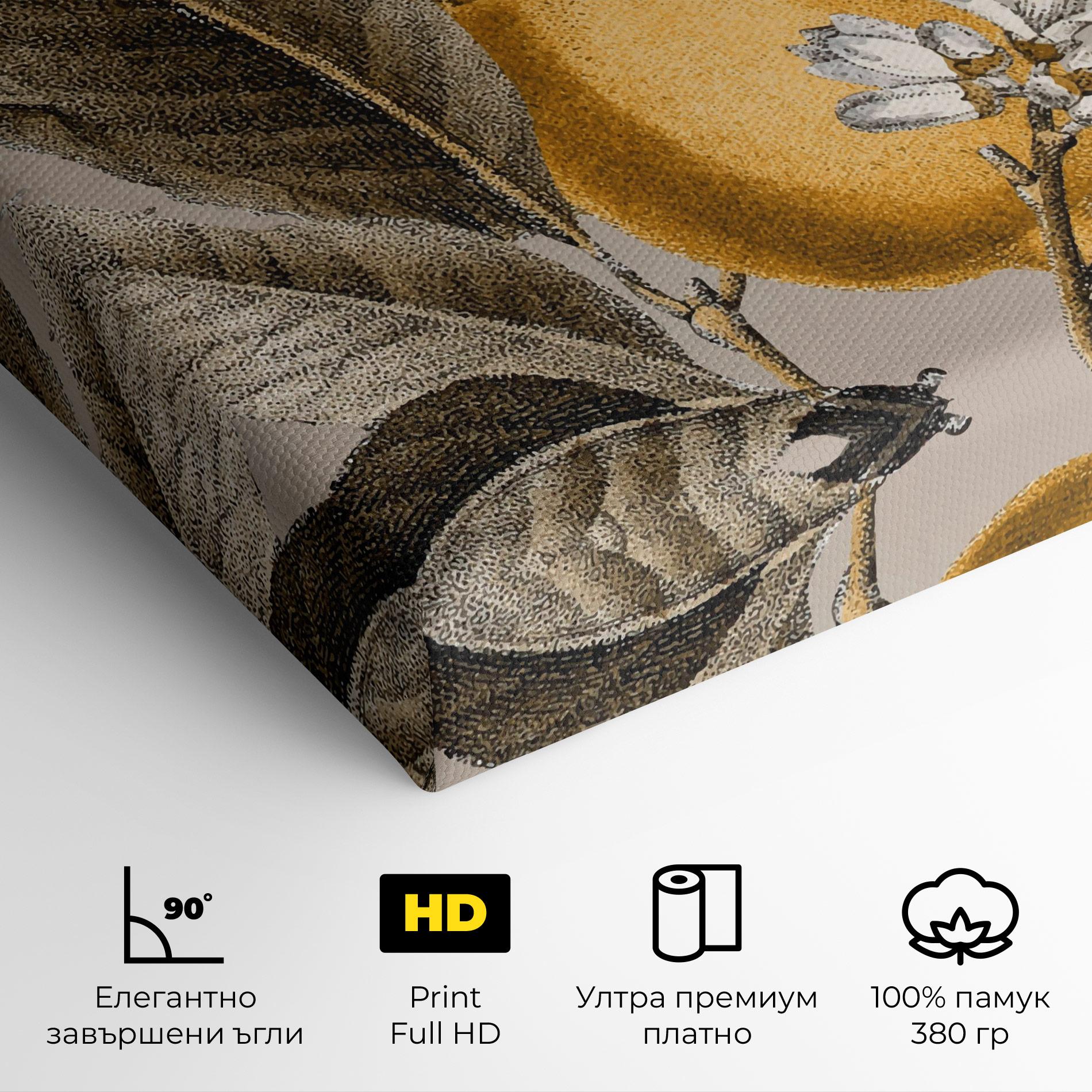 Картина на платно Lime Tree mockup 4