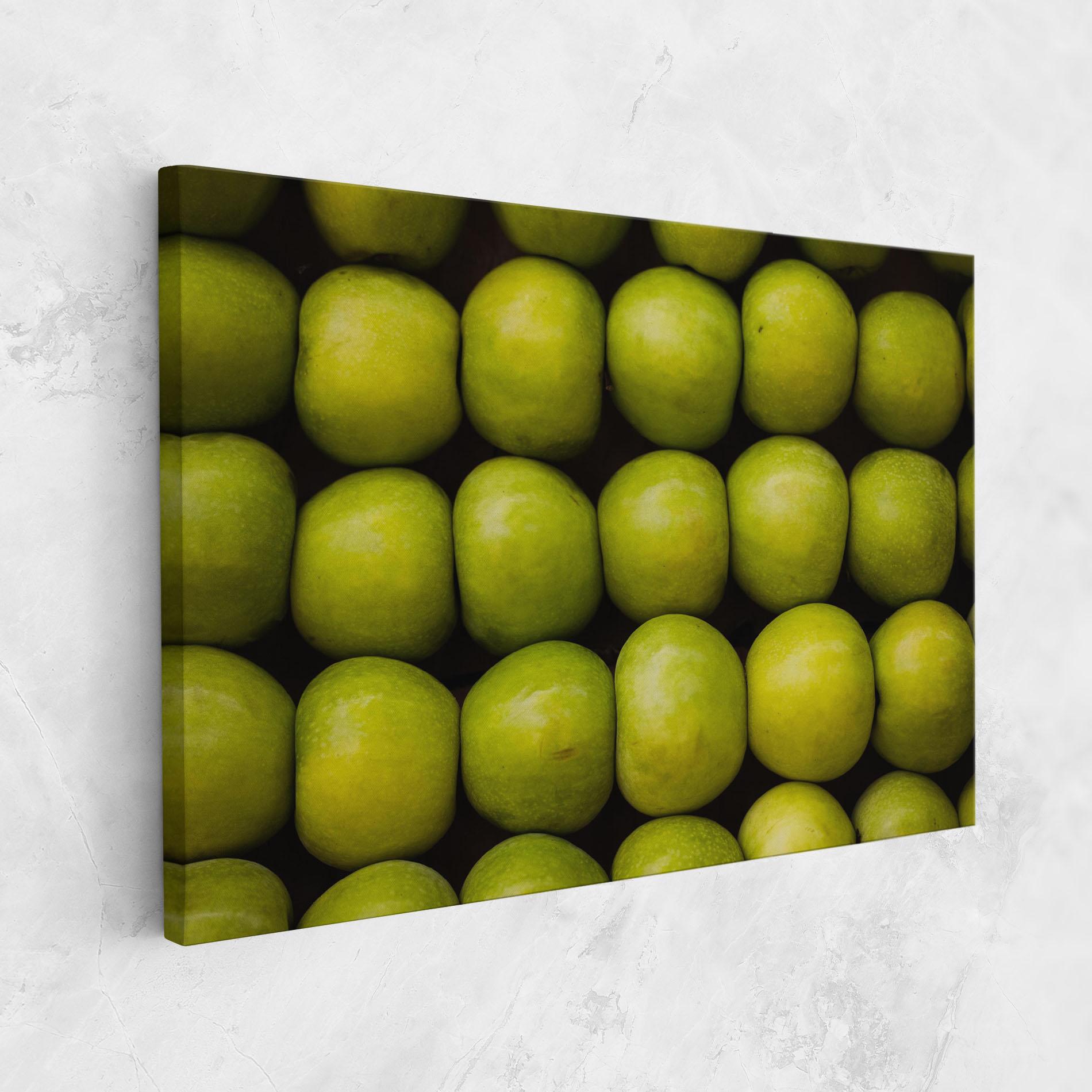 Картина на платно Apple Wall mockup 1