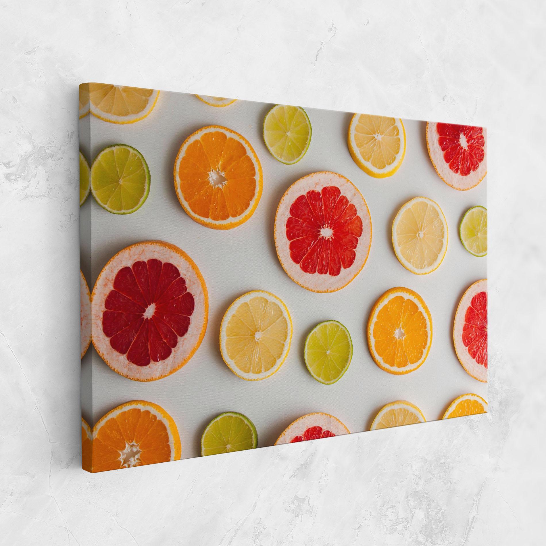 Картина на платно Grapefruit Mix mockup 1