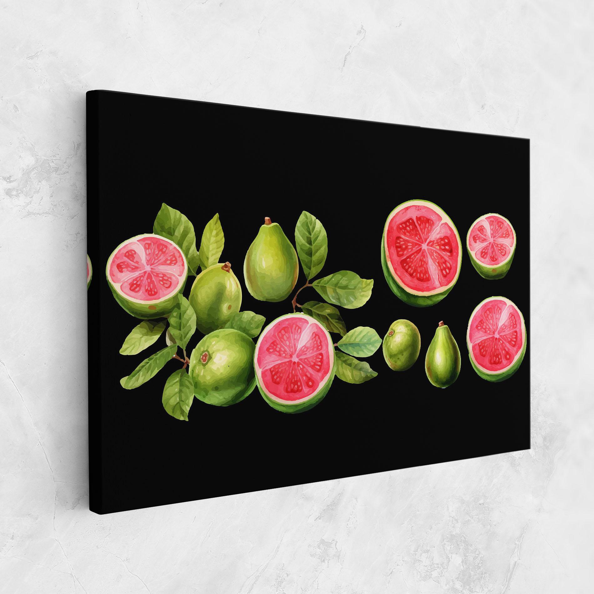 Картина на платно Green Fruit mockup 1
