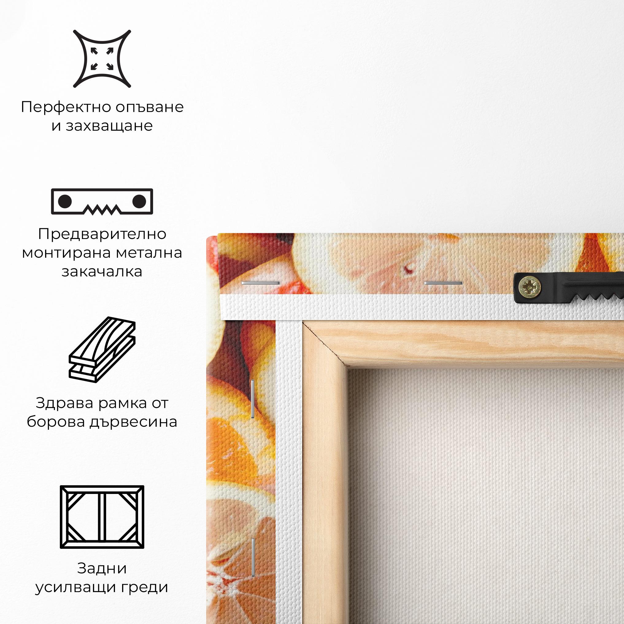 Картина на платно Citrus Fruits mockup 5