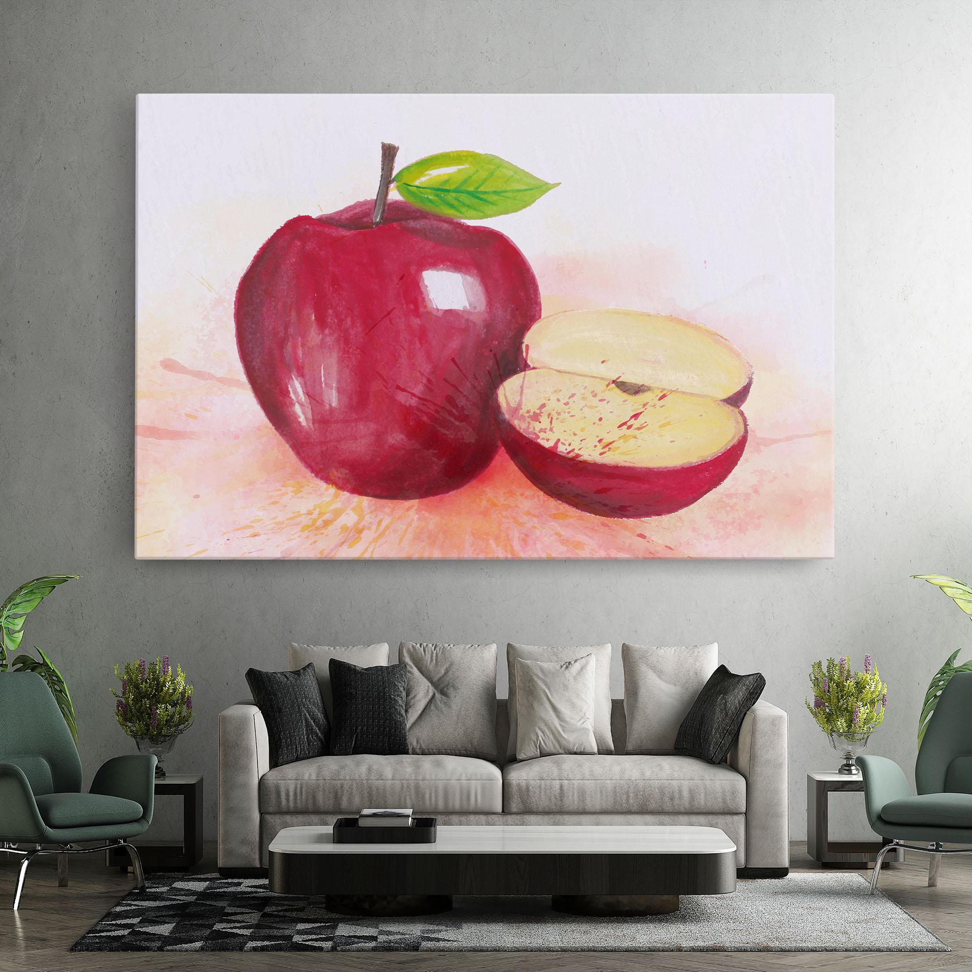 Картина на платно Apple Art mockup 7