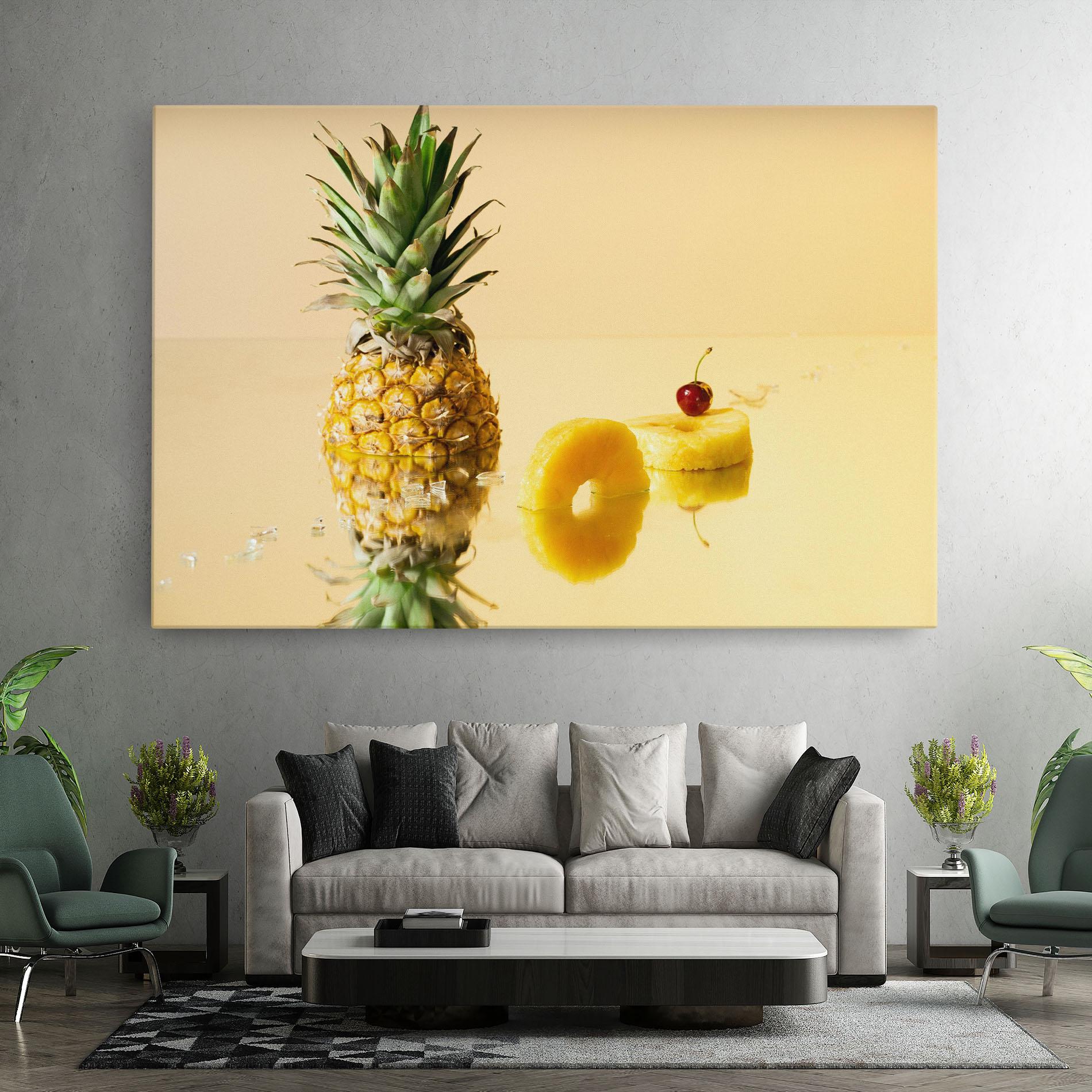 Картина на платно Cut Pineapple mockup 7