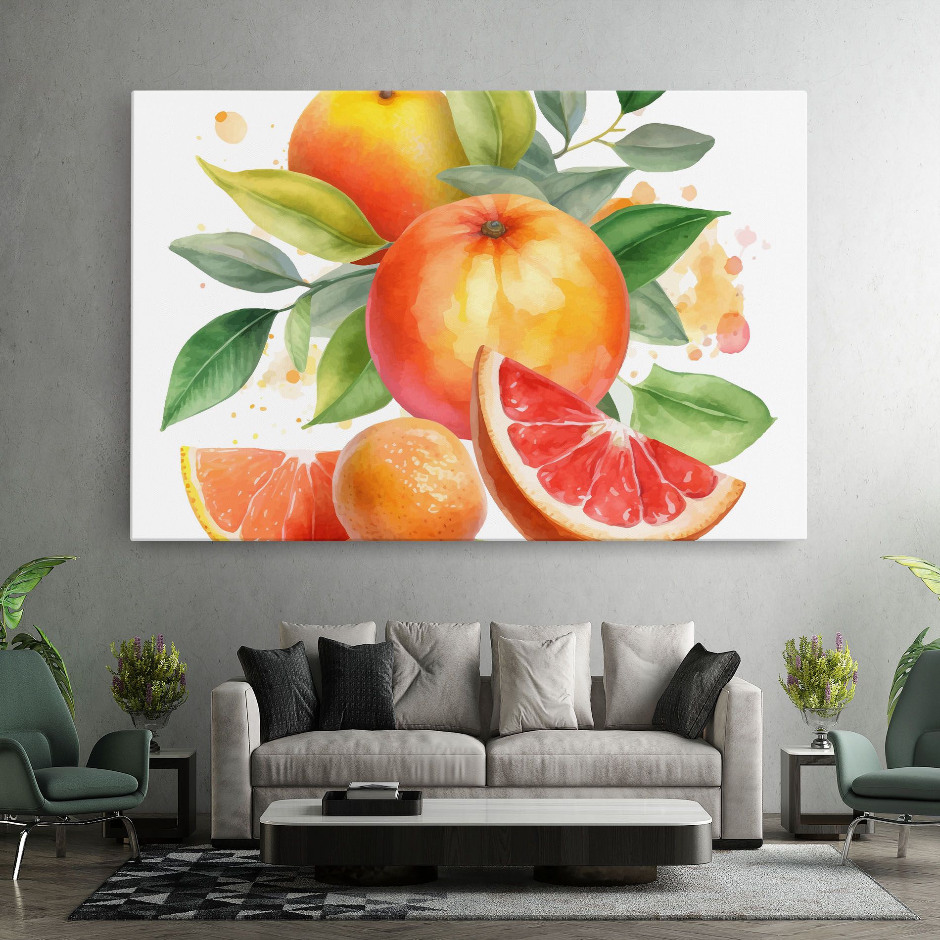 Grapefruit Art mockup 7