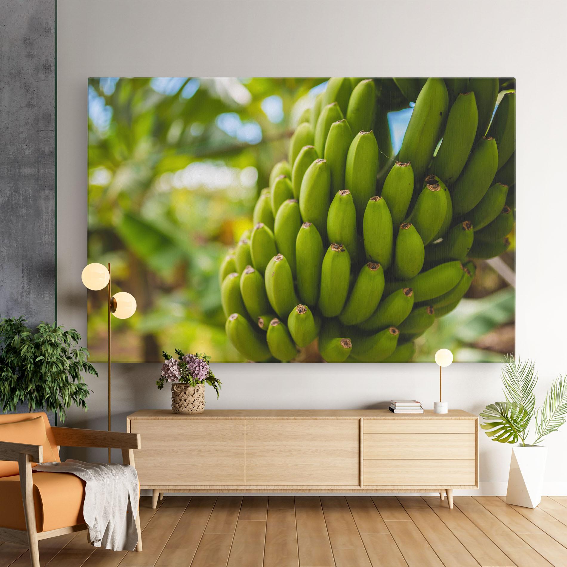 Картина на платно Green Banana mockup 9