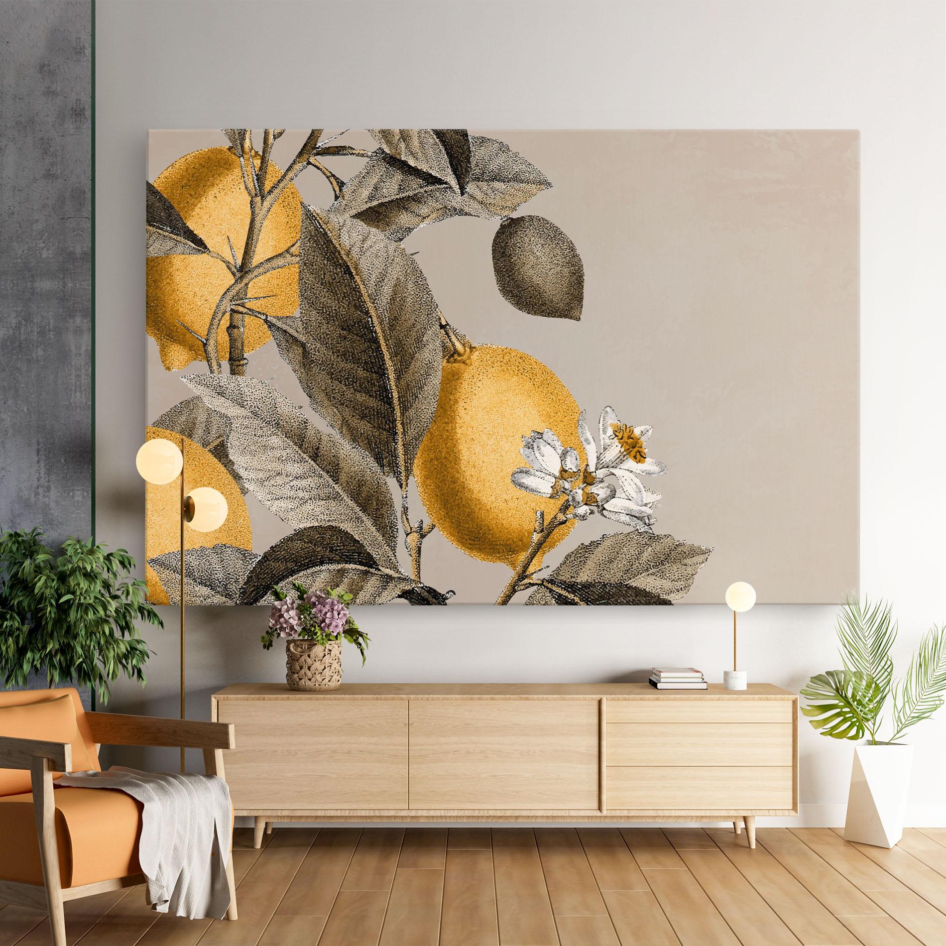 Картина на платно Lime Tree mockup 9