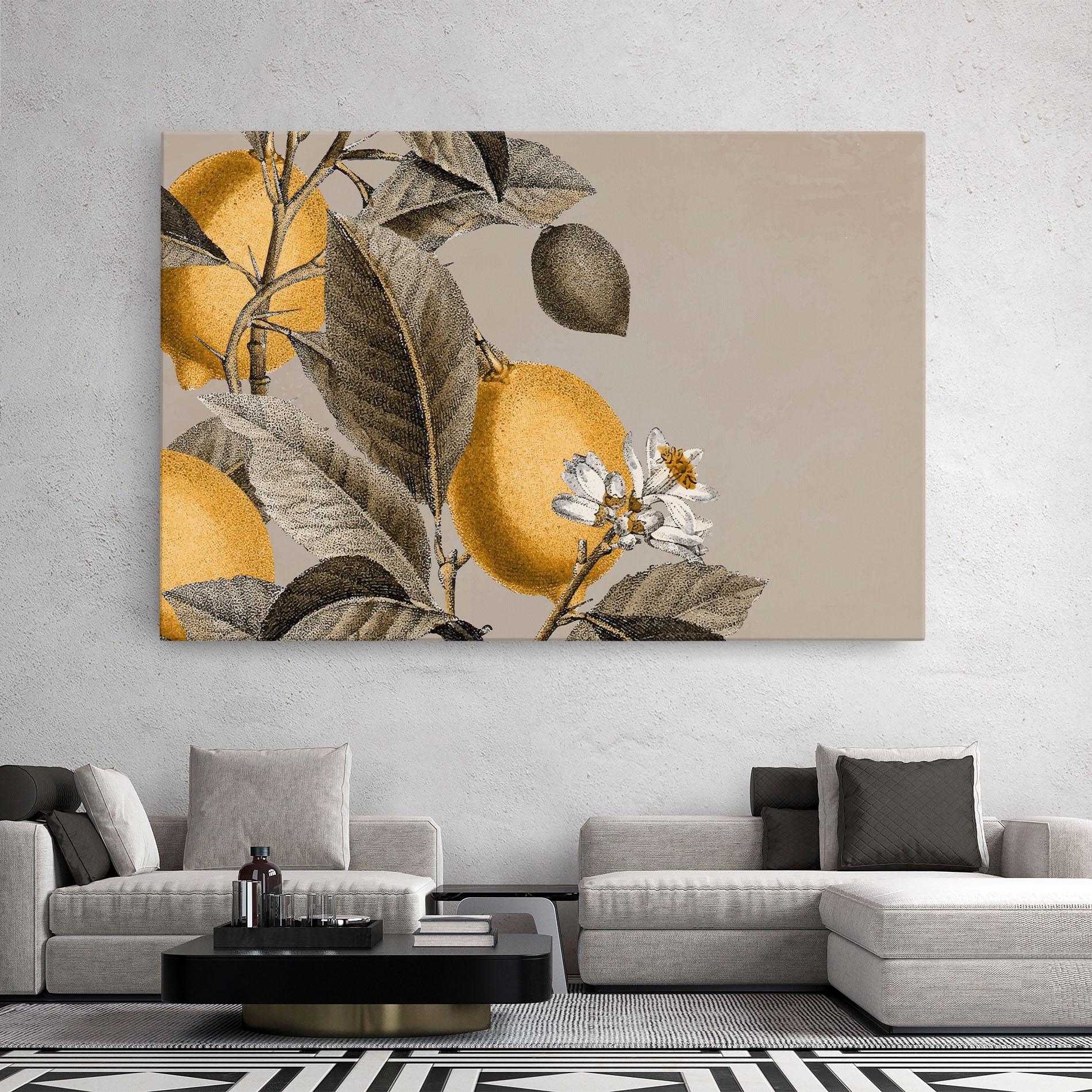 Картина на платно Lime Tree mockup 2