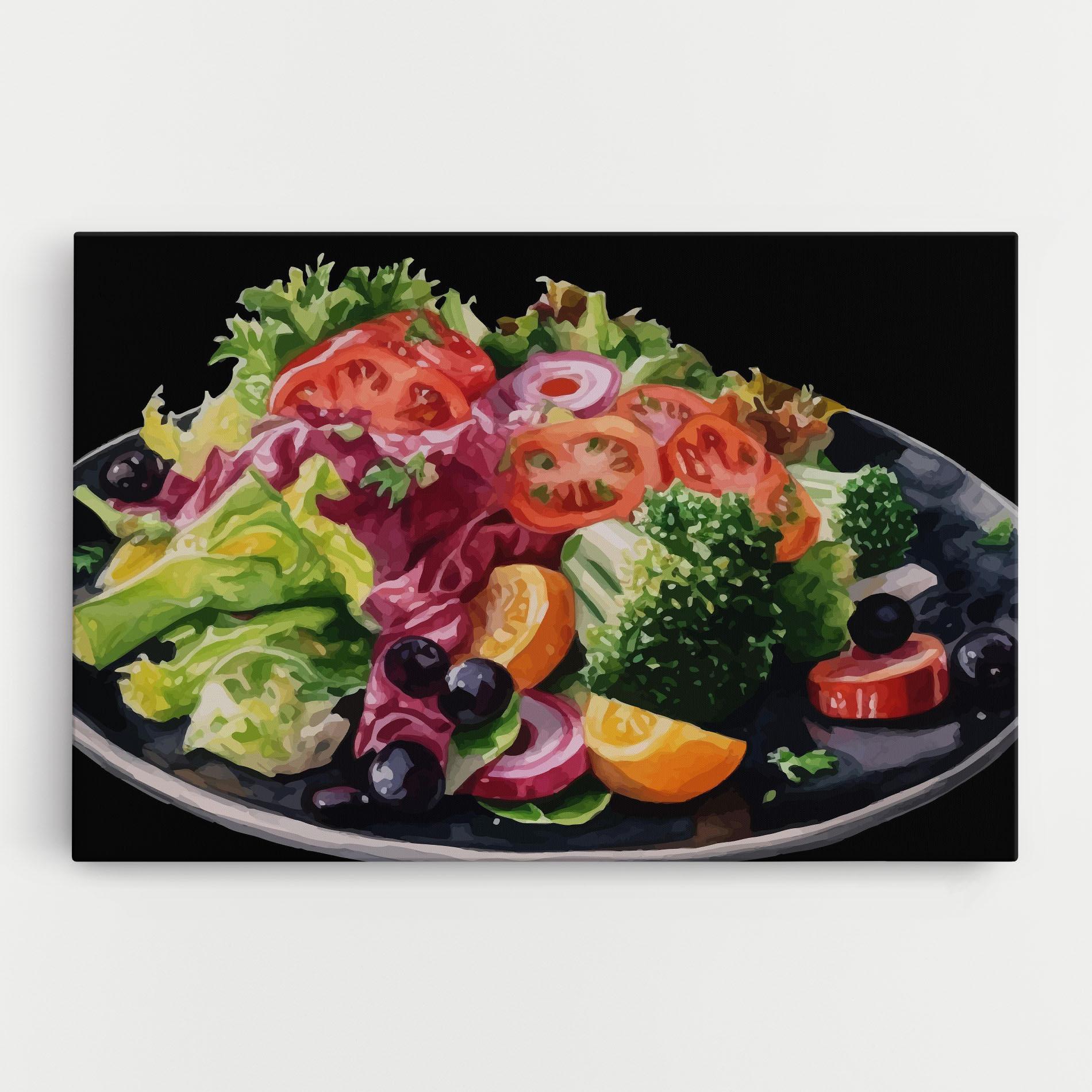 Картина на платно Healthy Tomato Food mockup 0