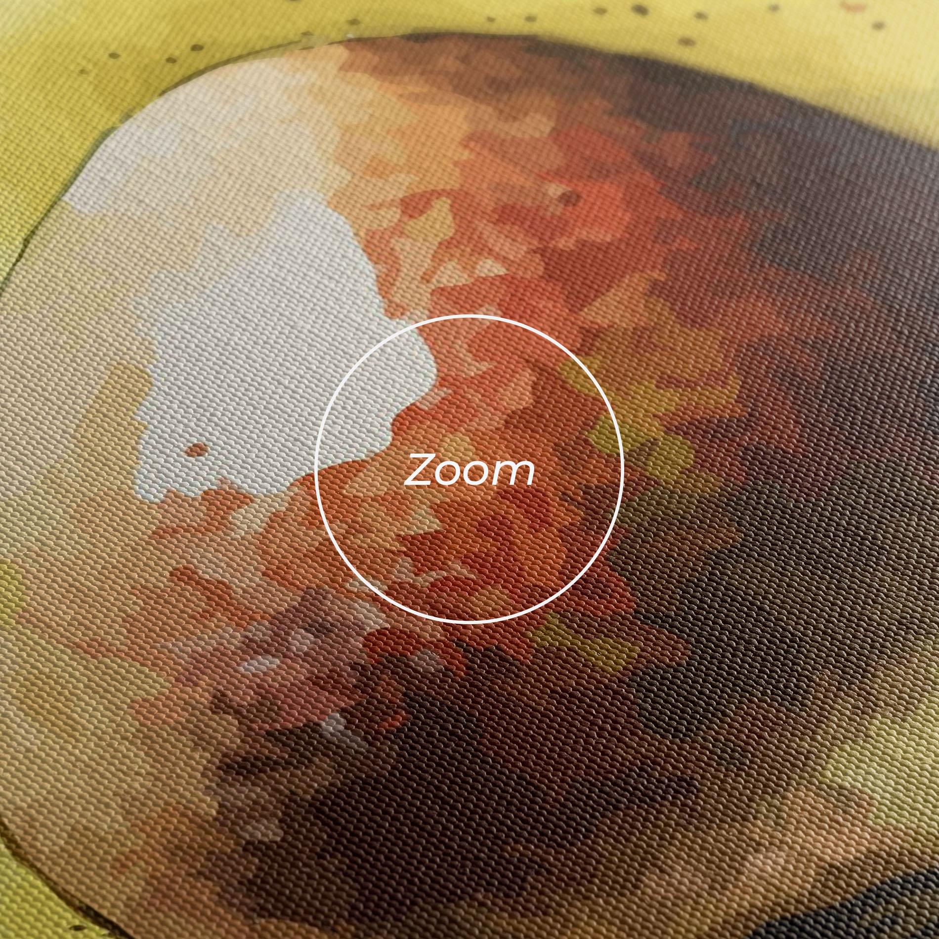 Картина на платно Green Avocado Art mockup 3