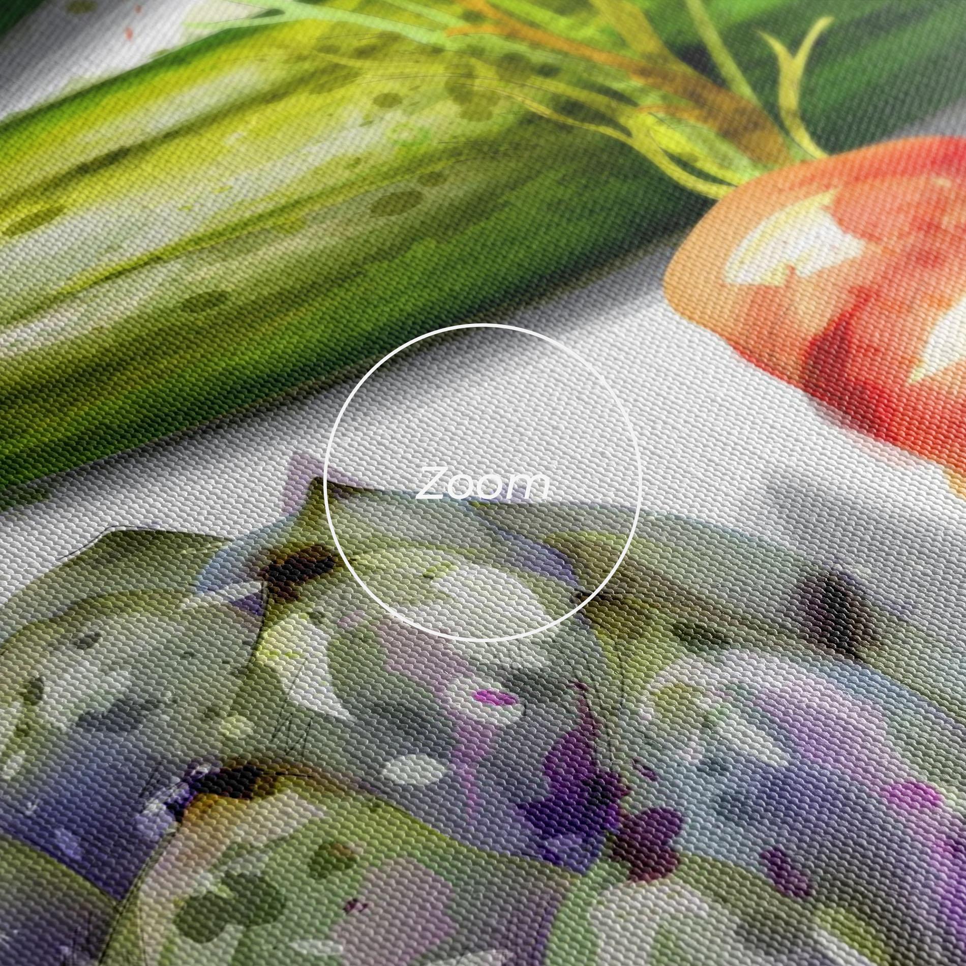 Картина на платно Watercolor Vegetables mockup 3