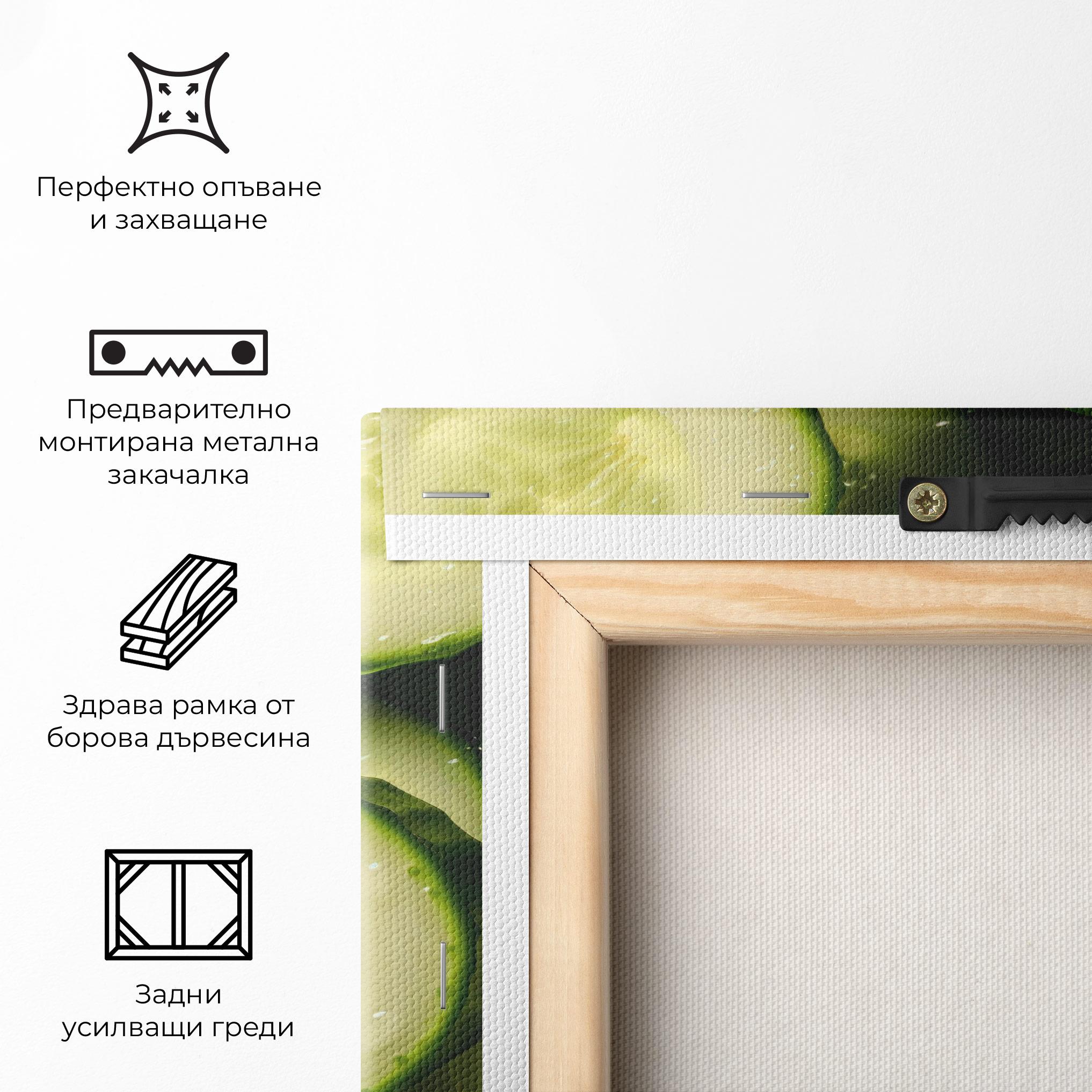 Картина на платно Fresh Cucumber mockup 5