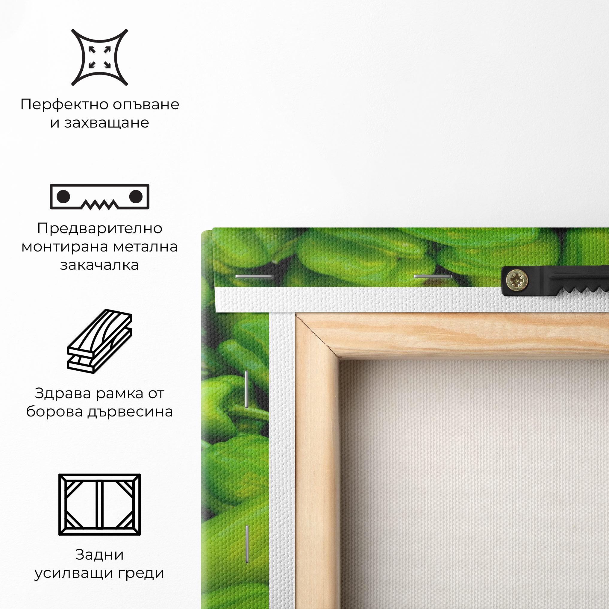 Картина на платно Green Bellpepper mockup 5