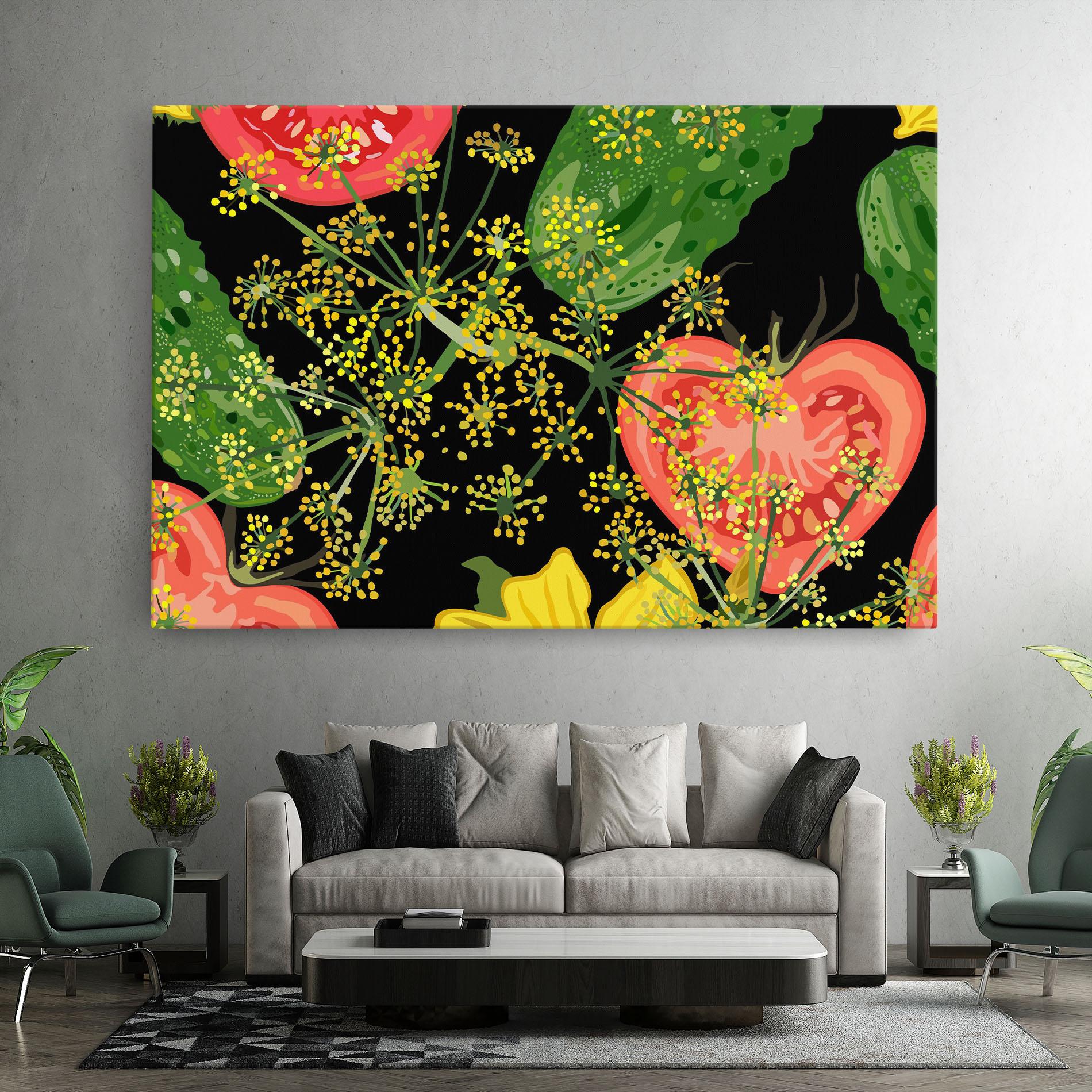 Картина на платно Heart Tomato mockup 7