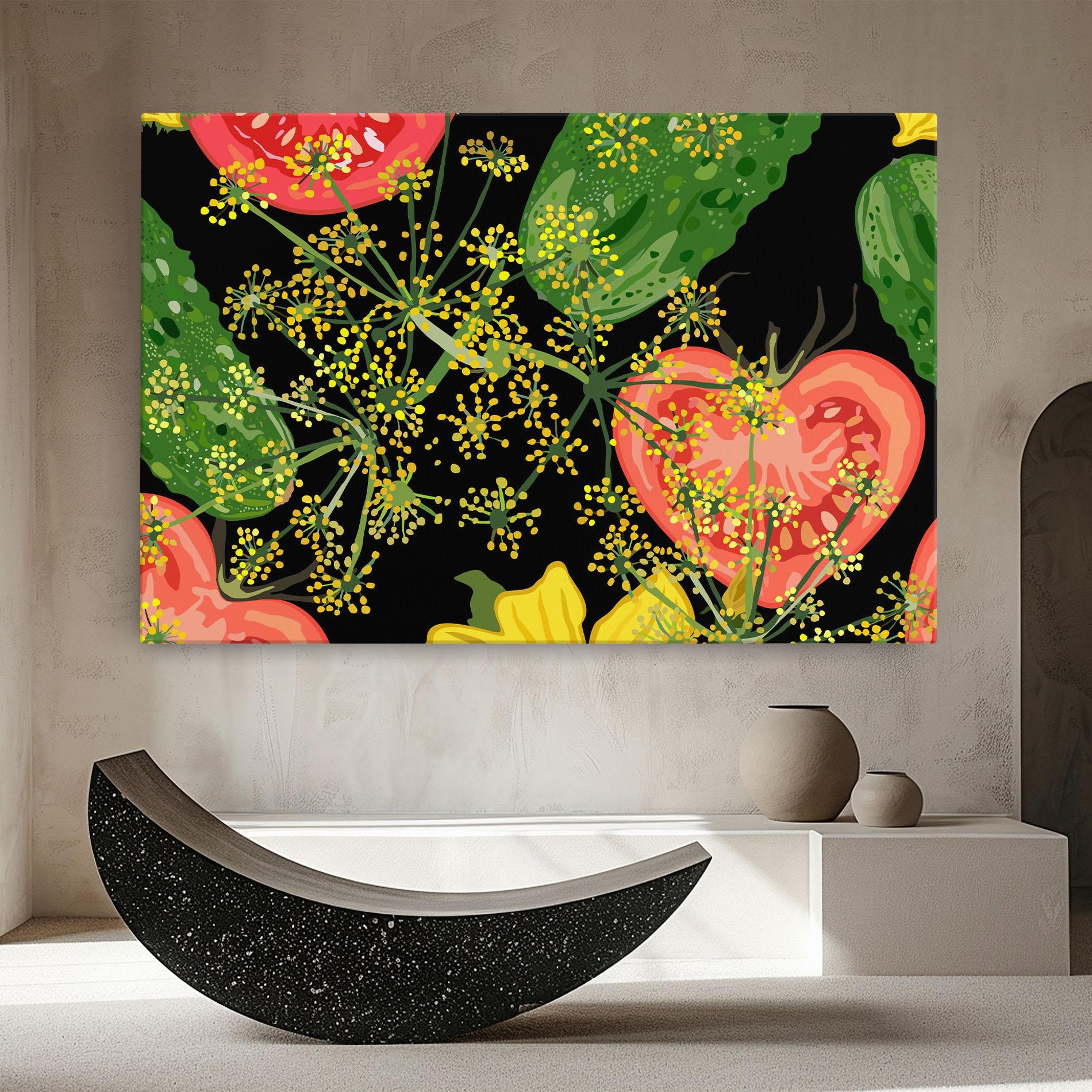 Картина на платно Heart Tomato mockup 8