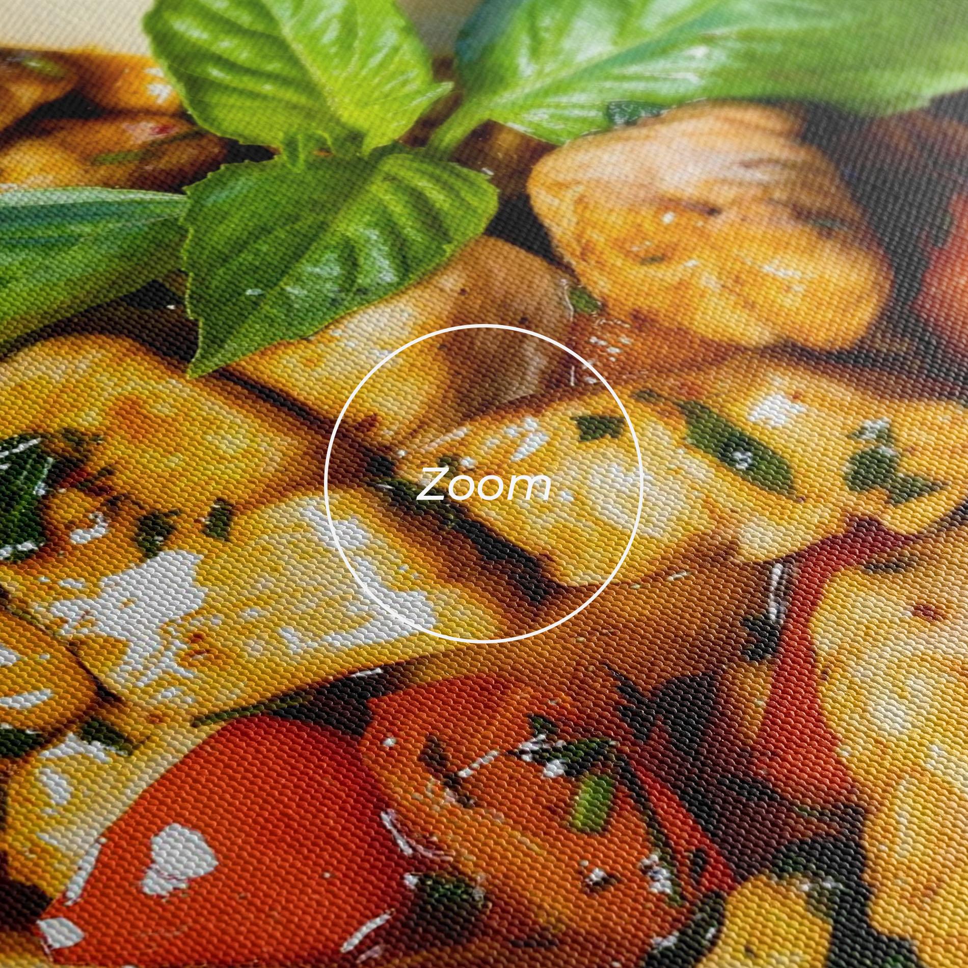 Картина на платно Chicken Food mockup 3