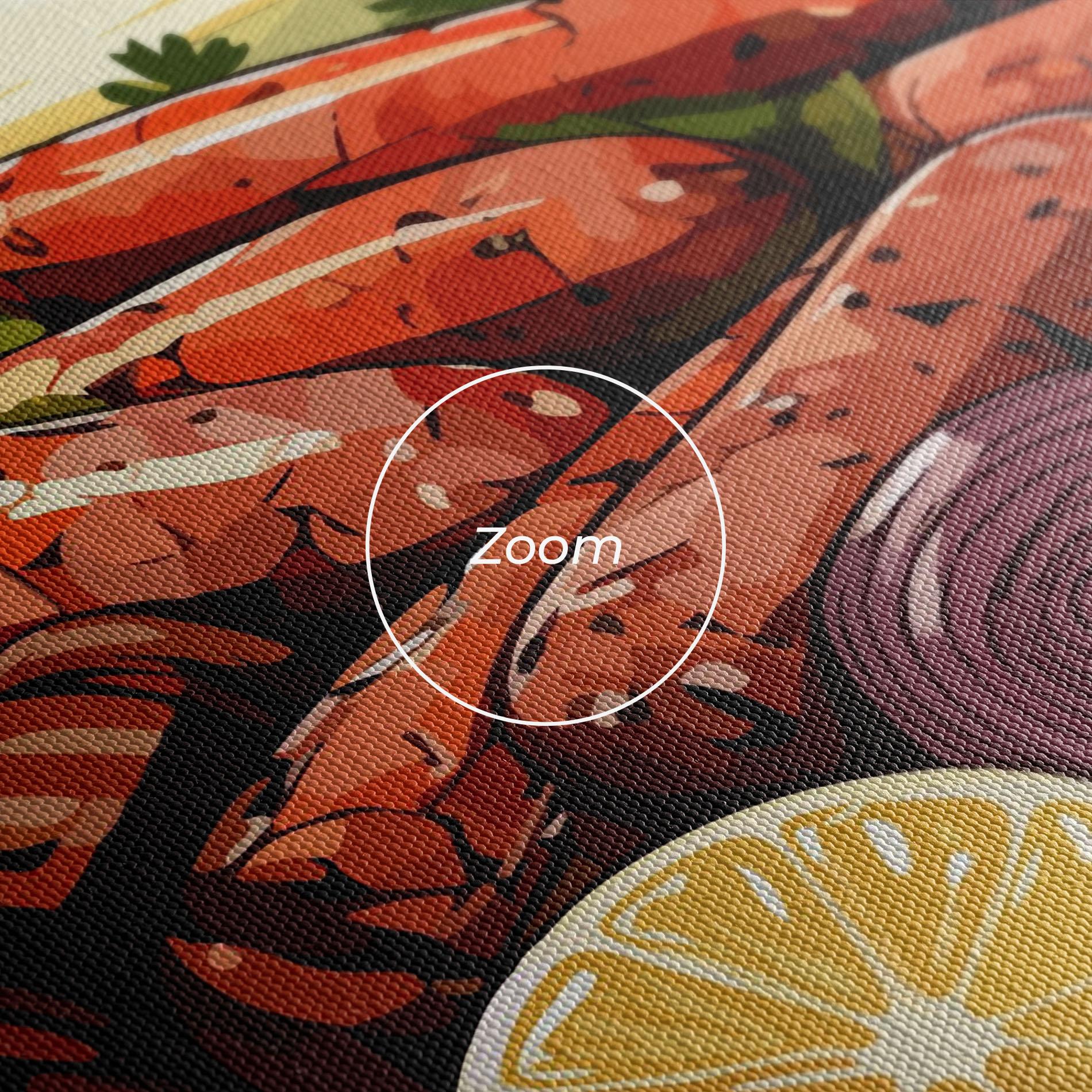 Картина на платно Sunset Sousages mockup 3