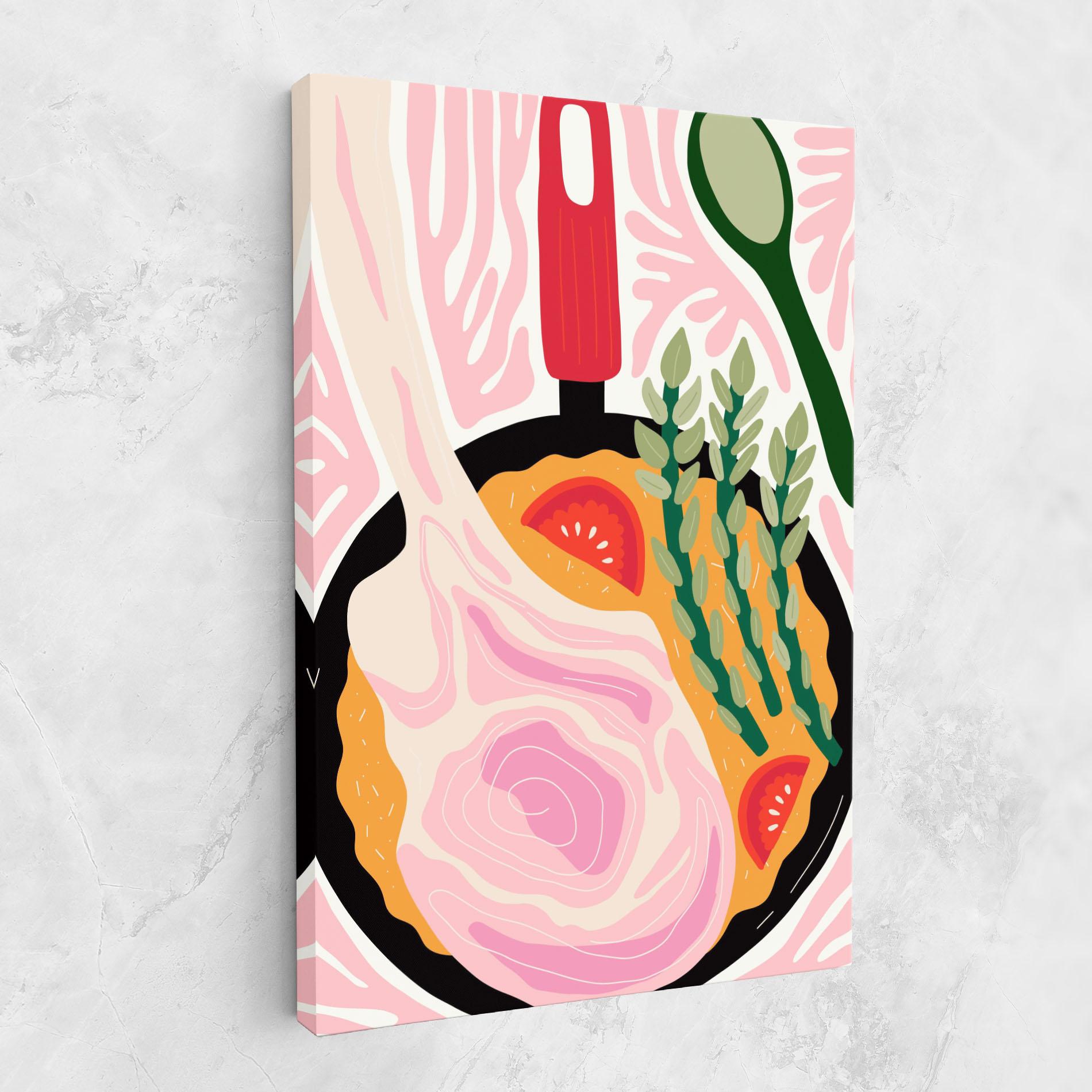 Картина на платно Cooking mockup 1