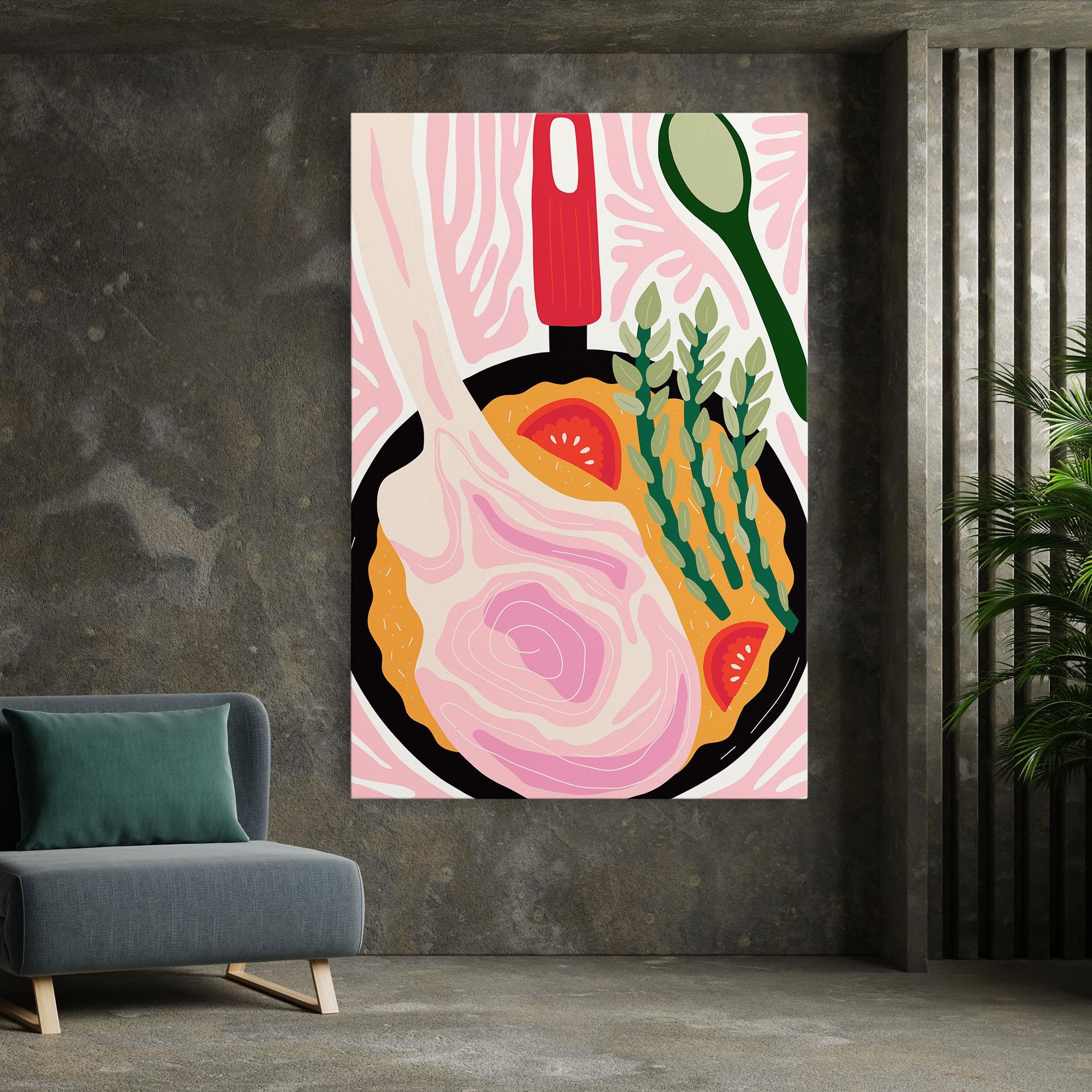 Картина на платно Cooking mockup 7