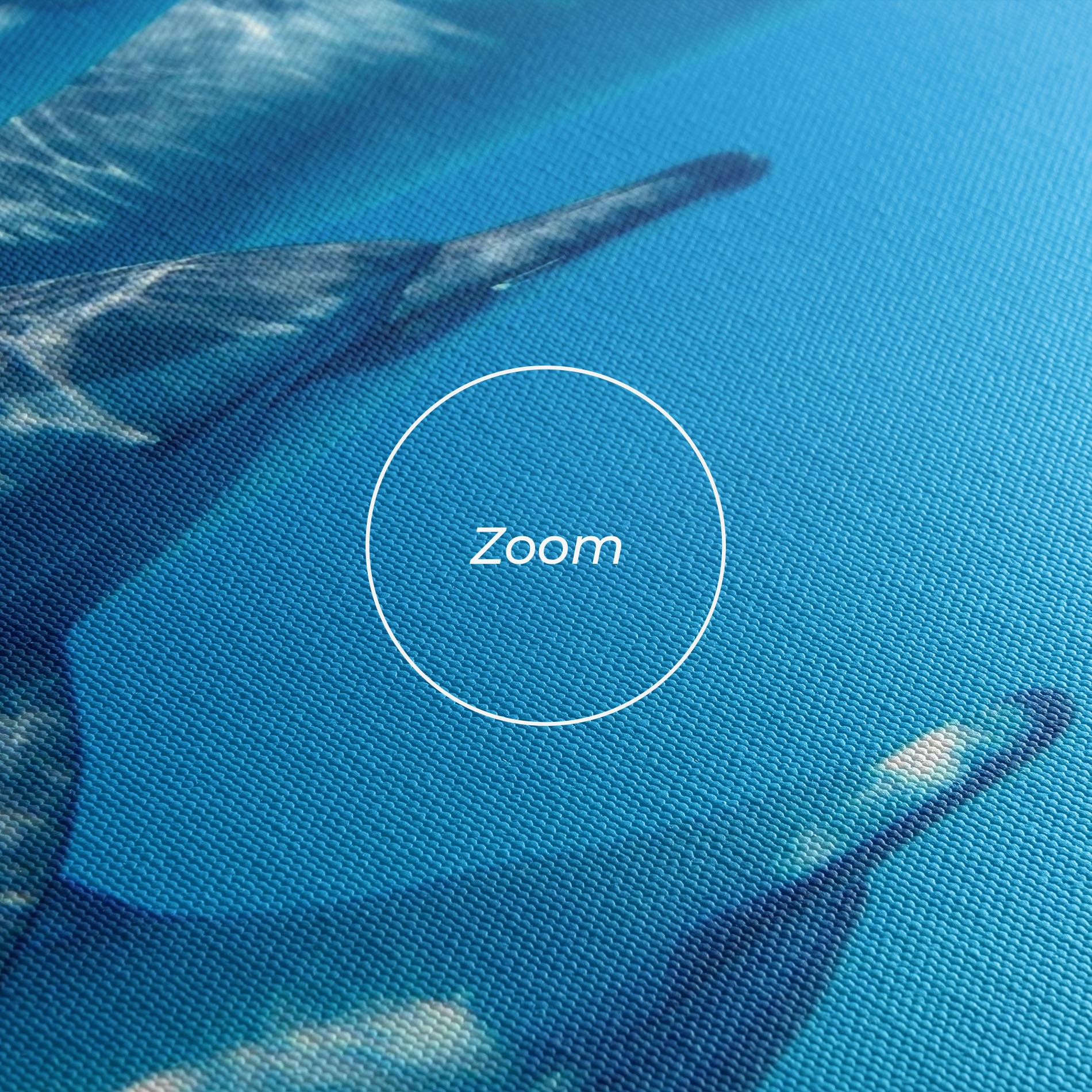 Картина на платно Family Of Dolphins mockup 3