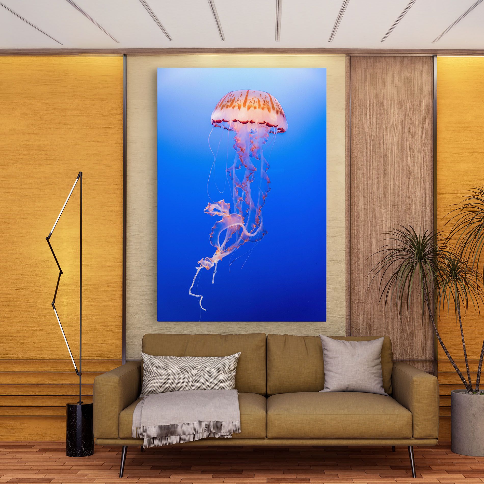 Pretty White Jellyfish mockup 9