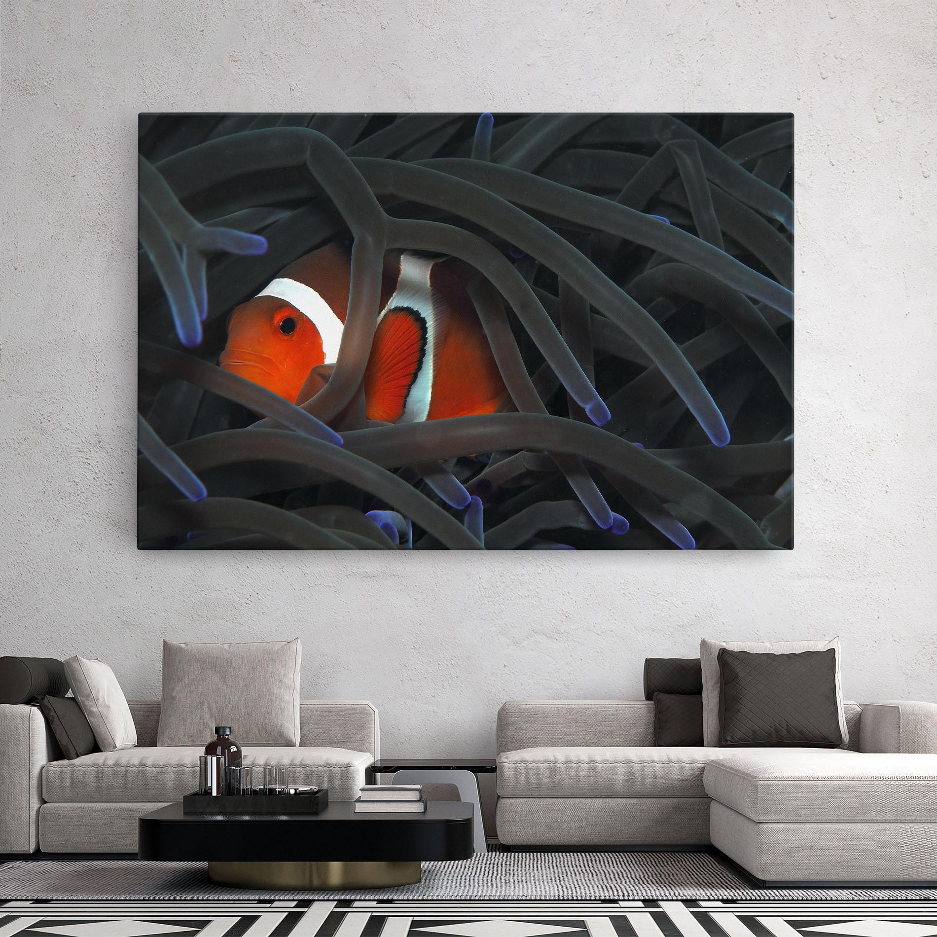 Картина на платно Nemo Hiding mockup 2