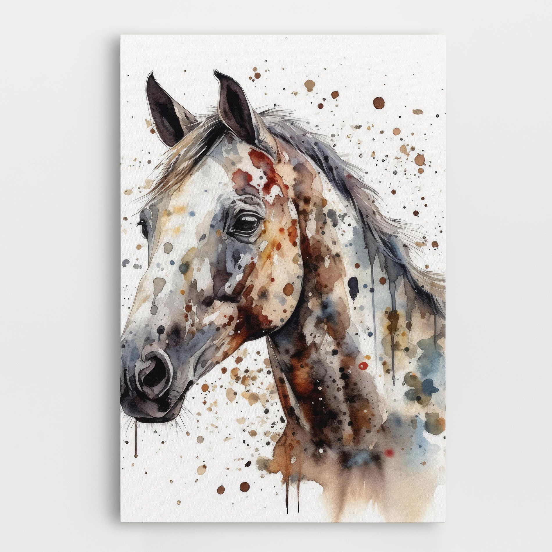 Watercolor Horse mockup 0