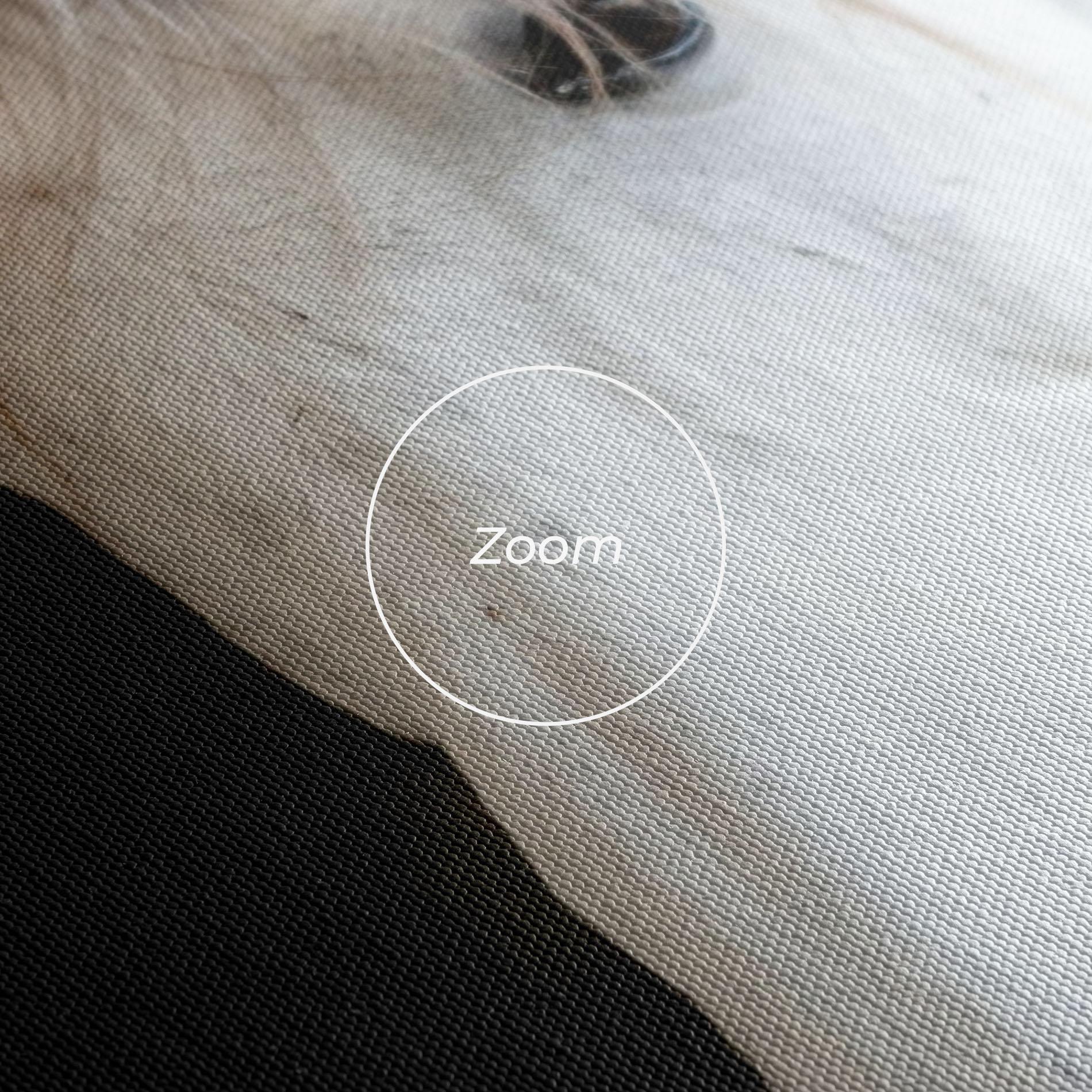 Картина на платно Grey Horse Head mockup 3