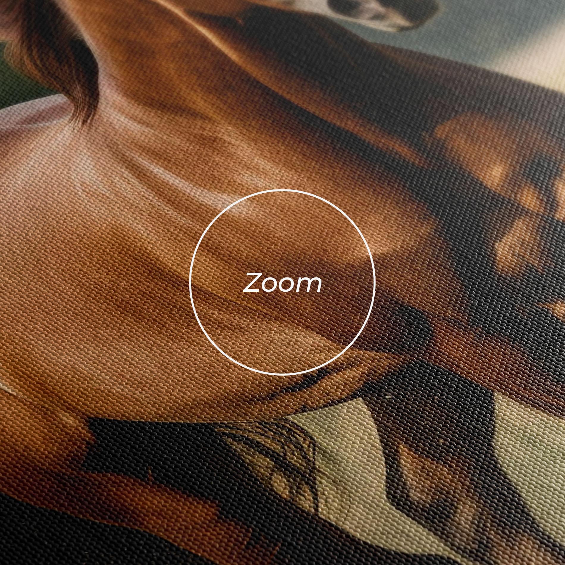 Картина на платно Wild Horse Running mockup 3