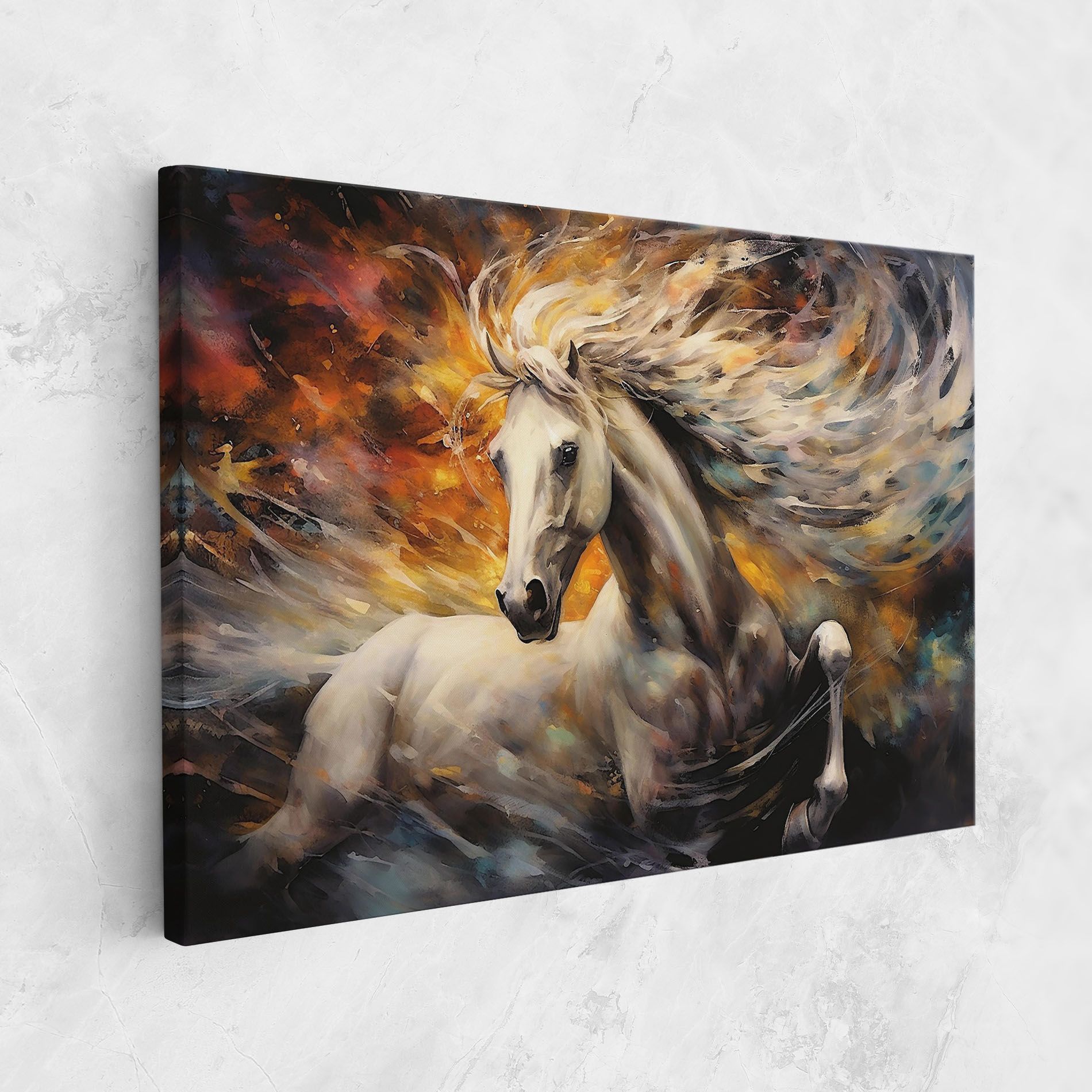 White Horse Painting mockup 1