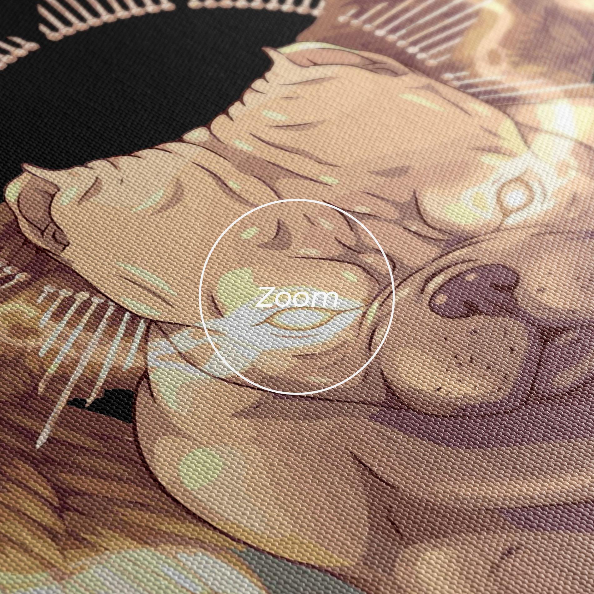 Картина на платно Angel Dog mockup 3