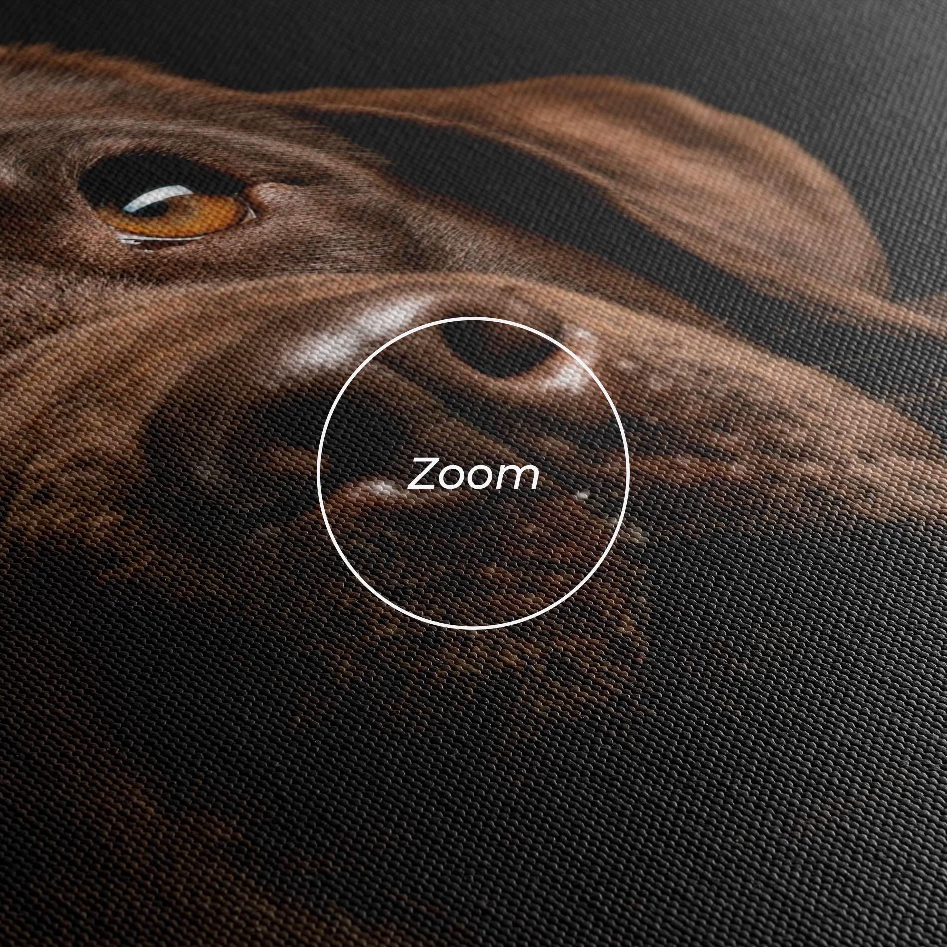 Картина на платно Brown Labrador mockup 3