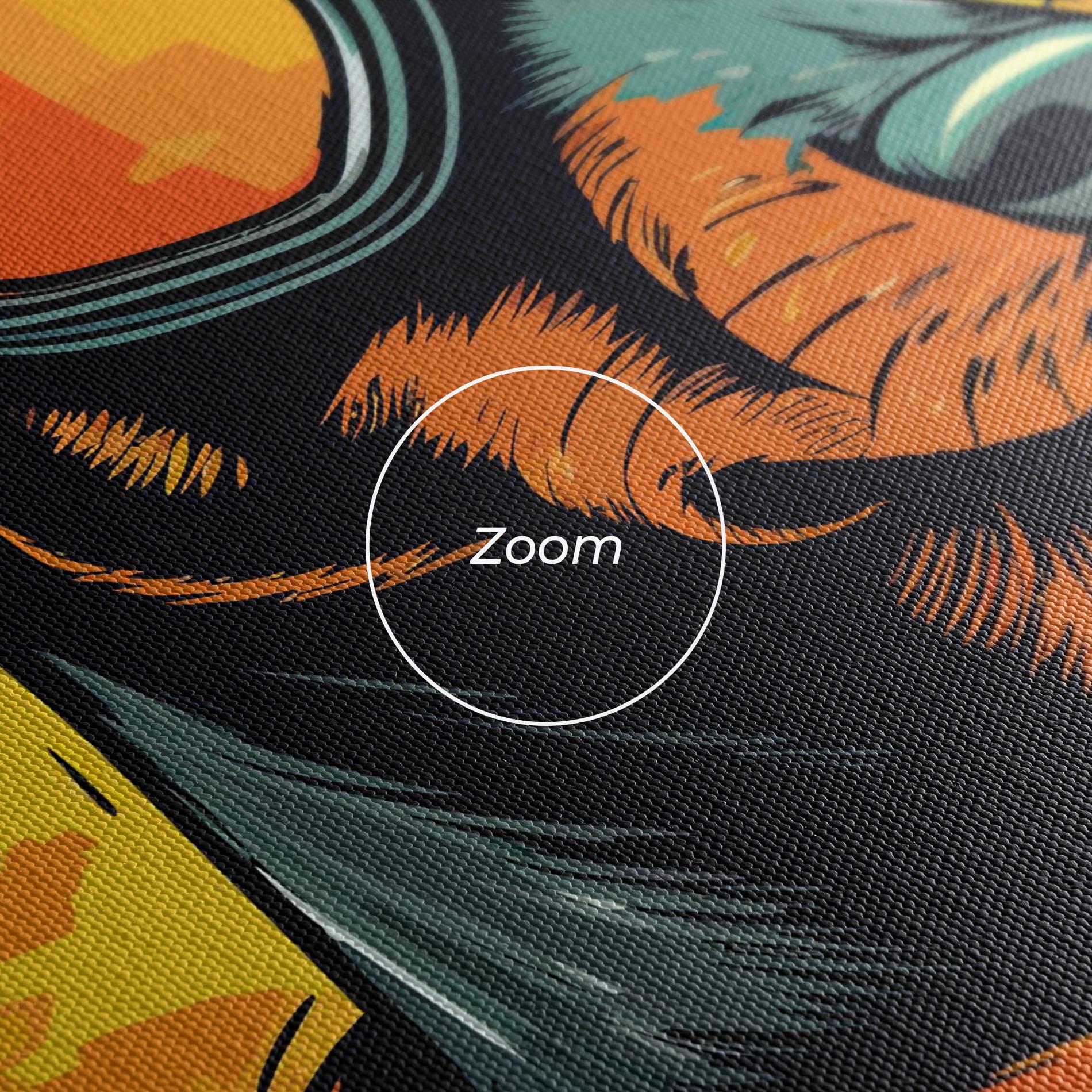 Картина на платно Cool Dog mockup 3