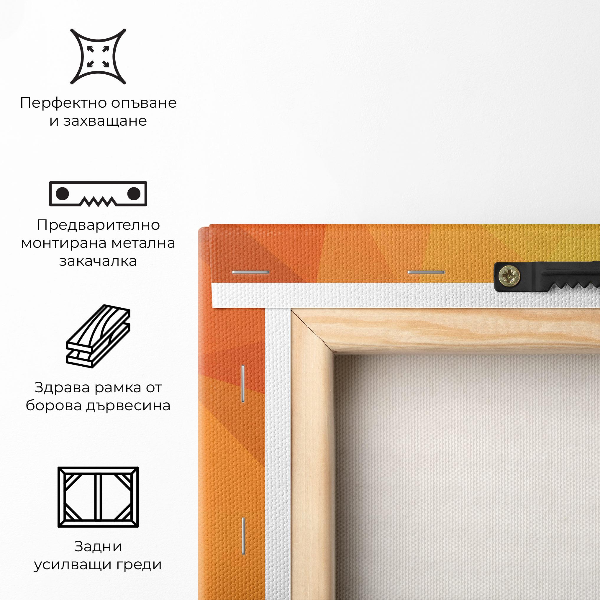 Картина на платно Digital Art Dog mockup 5