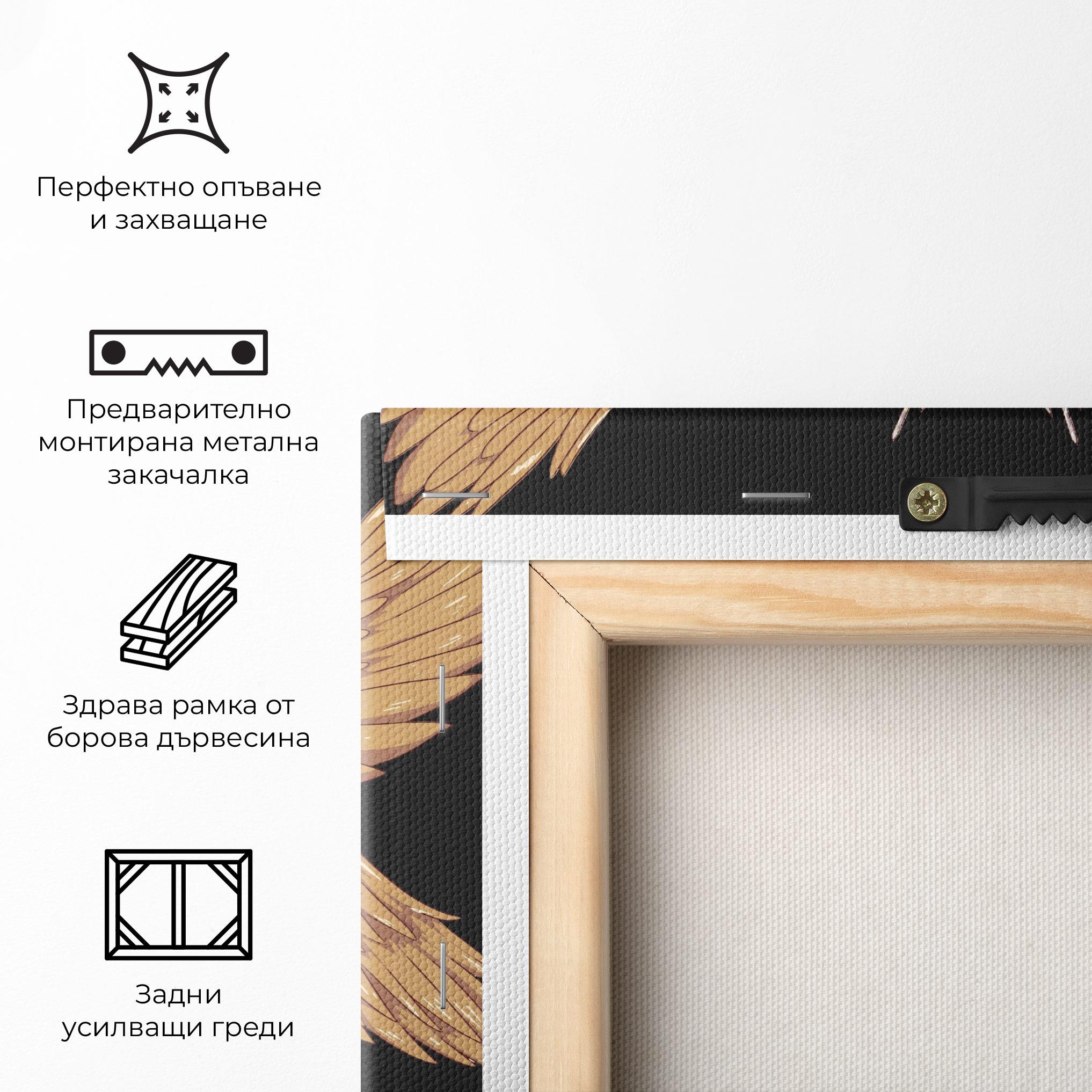 Картина на платно Doggo mockup 5