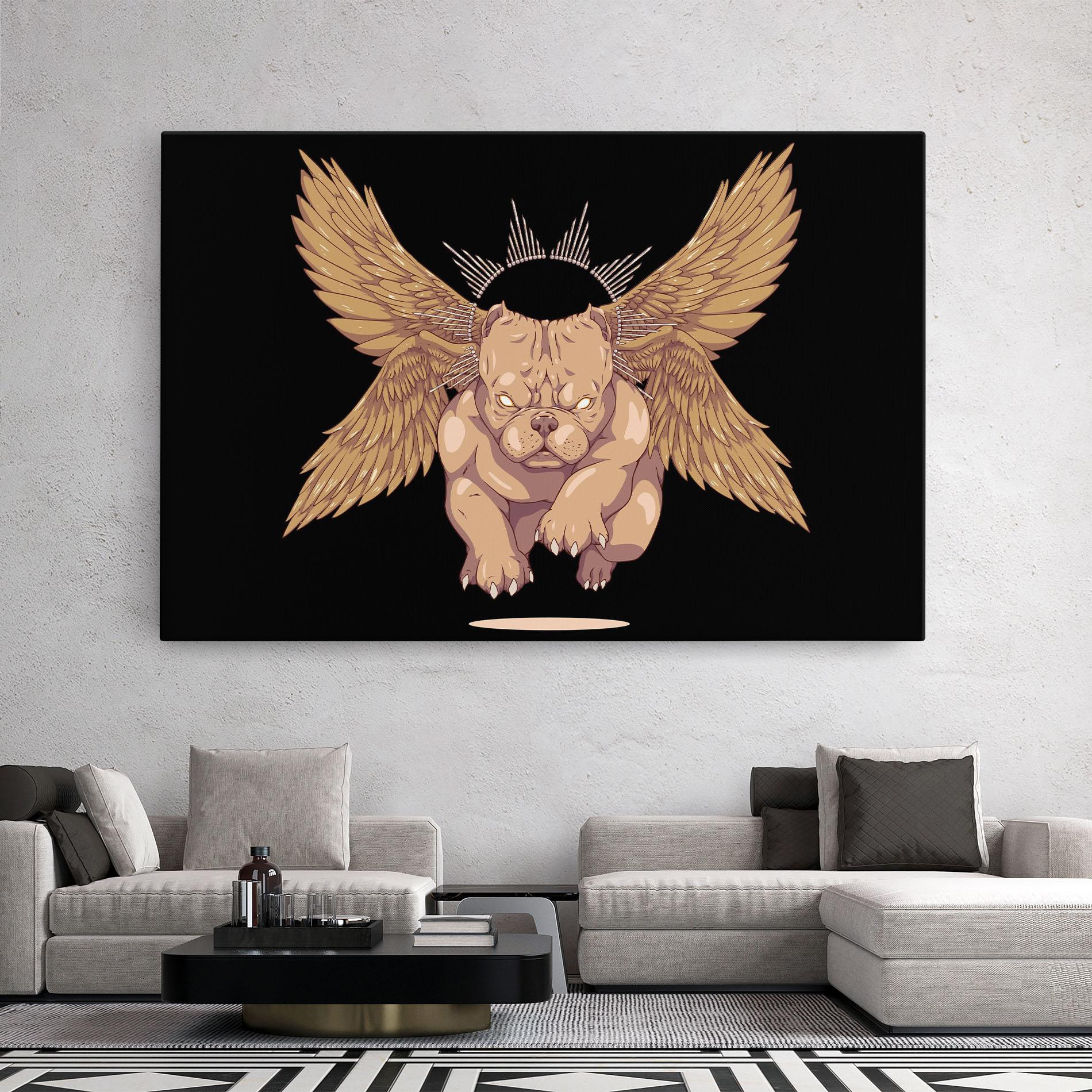 Картина на платно Doggo mockup 2