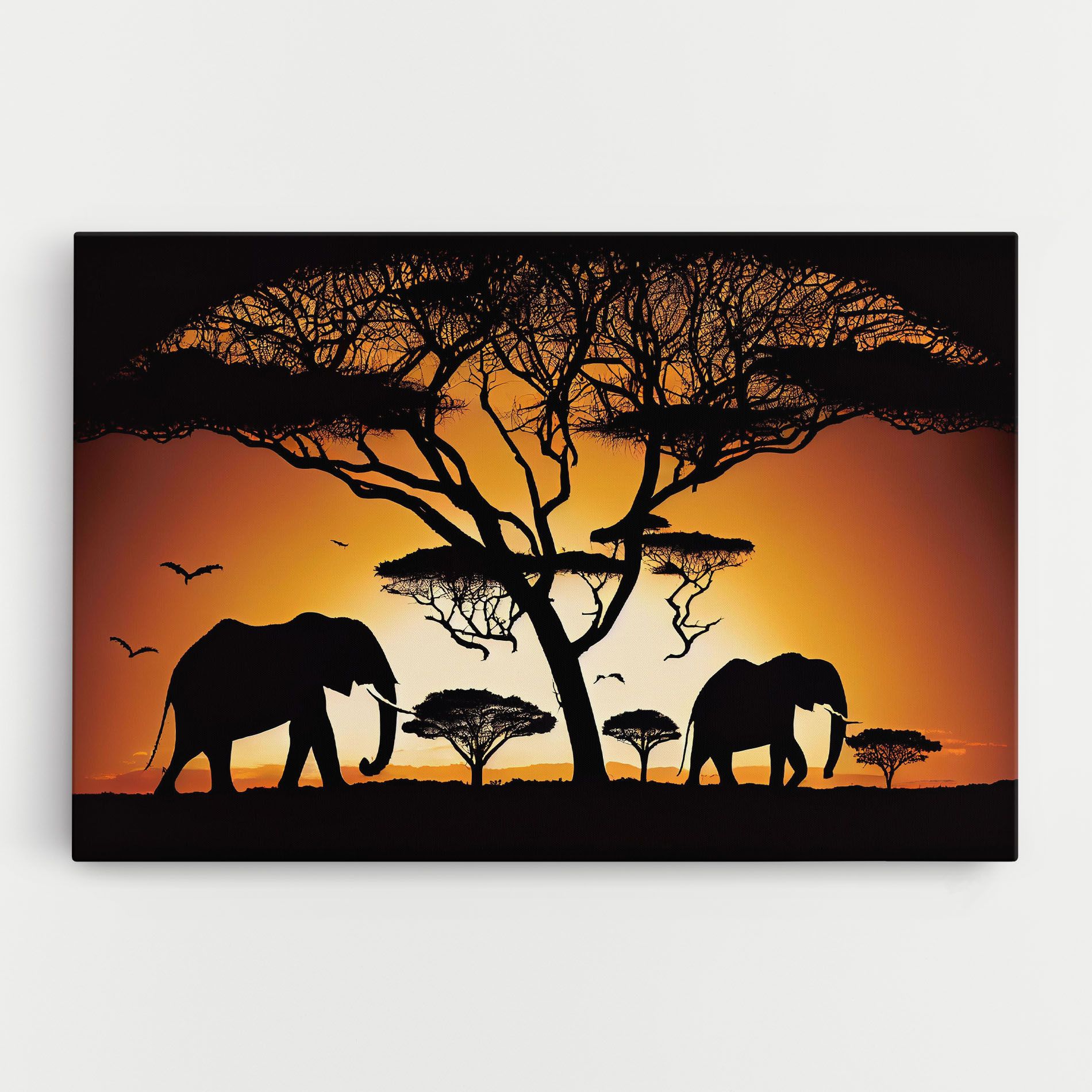 Sunset Silhouette mockup 0